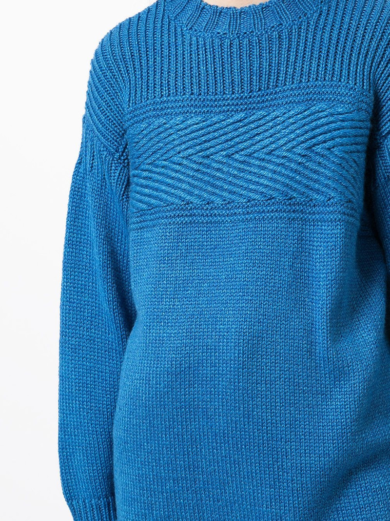 long-sleeve knitted jumper 5