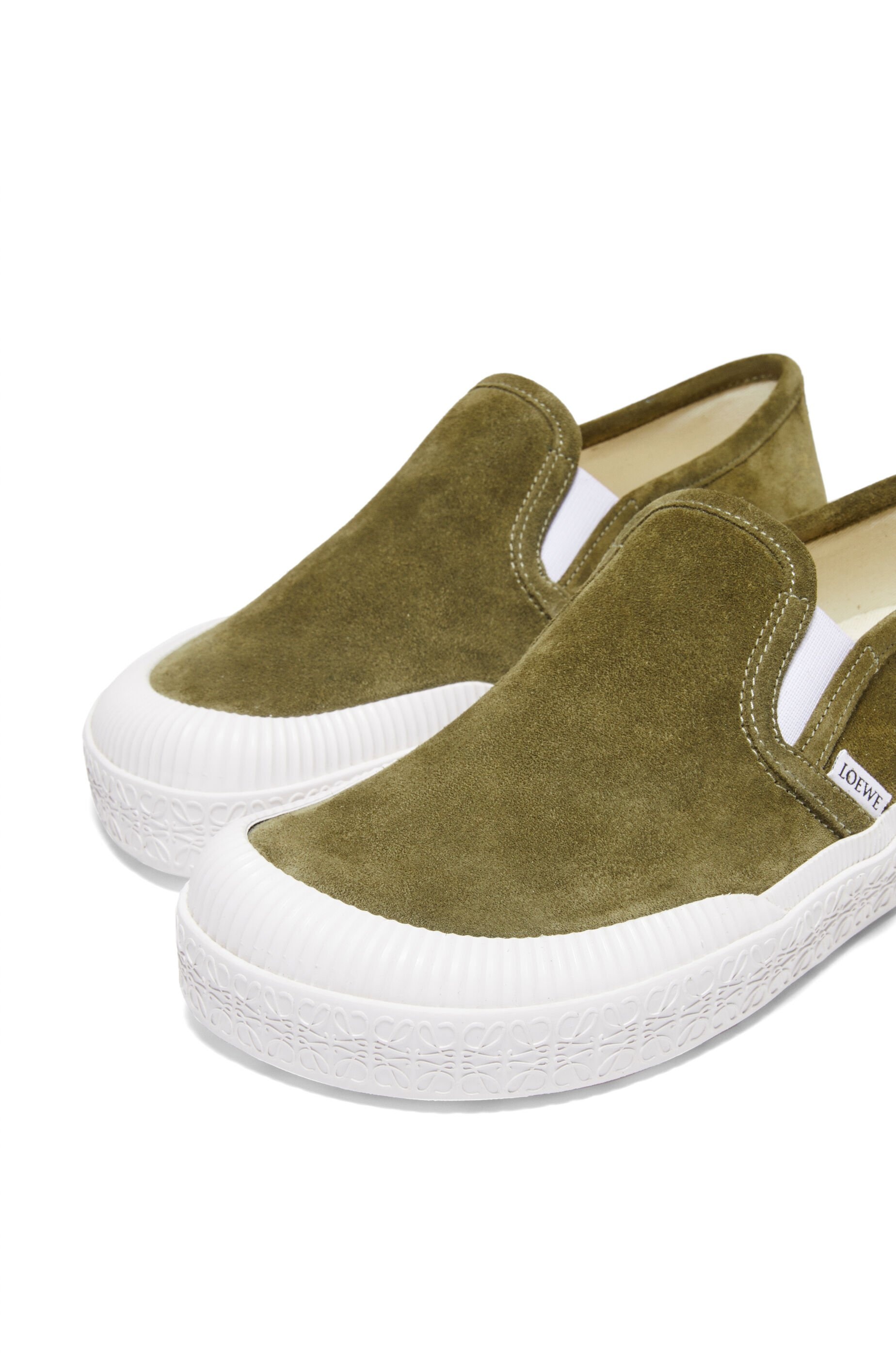 Terra Vulca slip-on sneaker in suede - 4