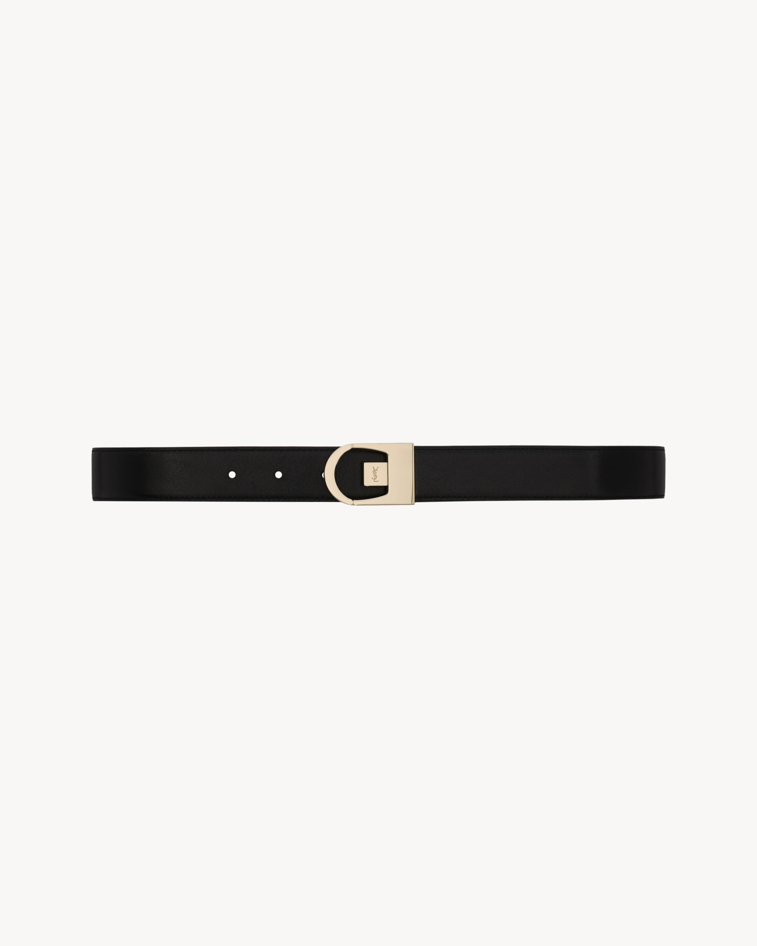 REVERSIBLE BELT IN SMOOTH LEATHER - 3