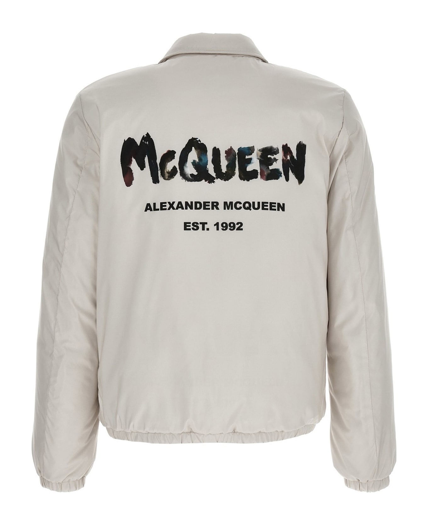 Logo Print Down Jacket - 2