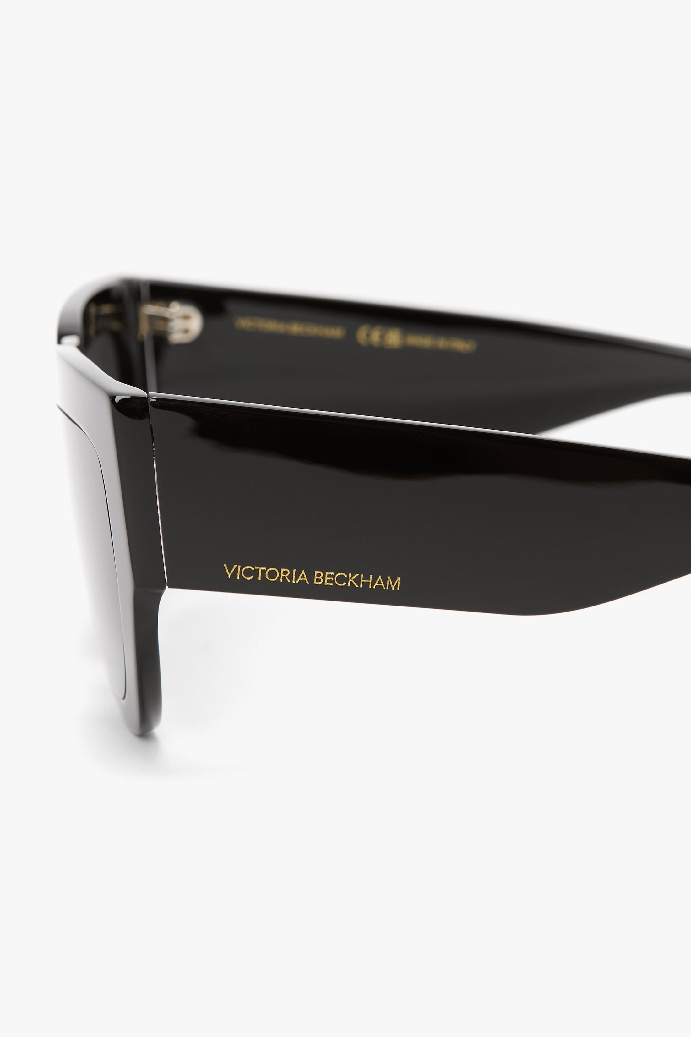 Soft Square Acetate Sunglasses In Black - 5