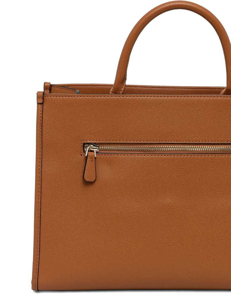 logo-lettering tote bag 3