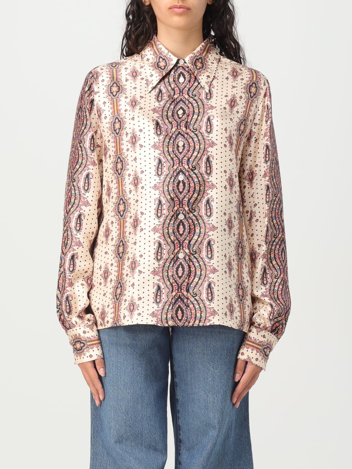 Etro silk twill shirt - 1