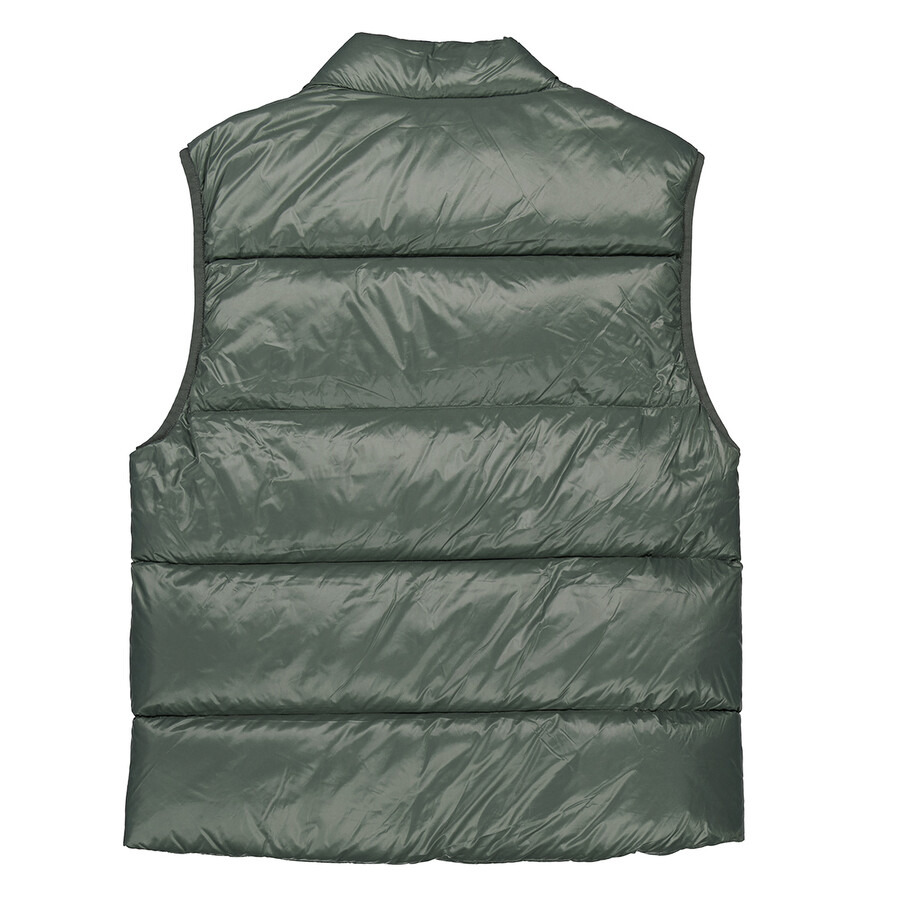 Holzweiler Men's Dark Green Shiny Daff Down Vest - 6