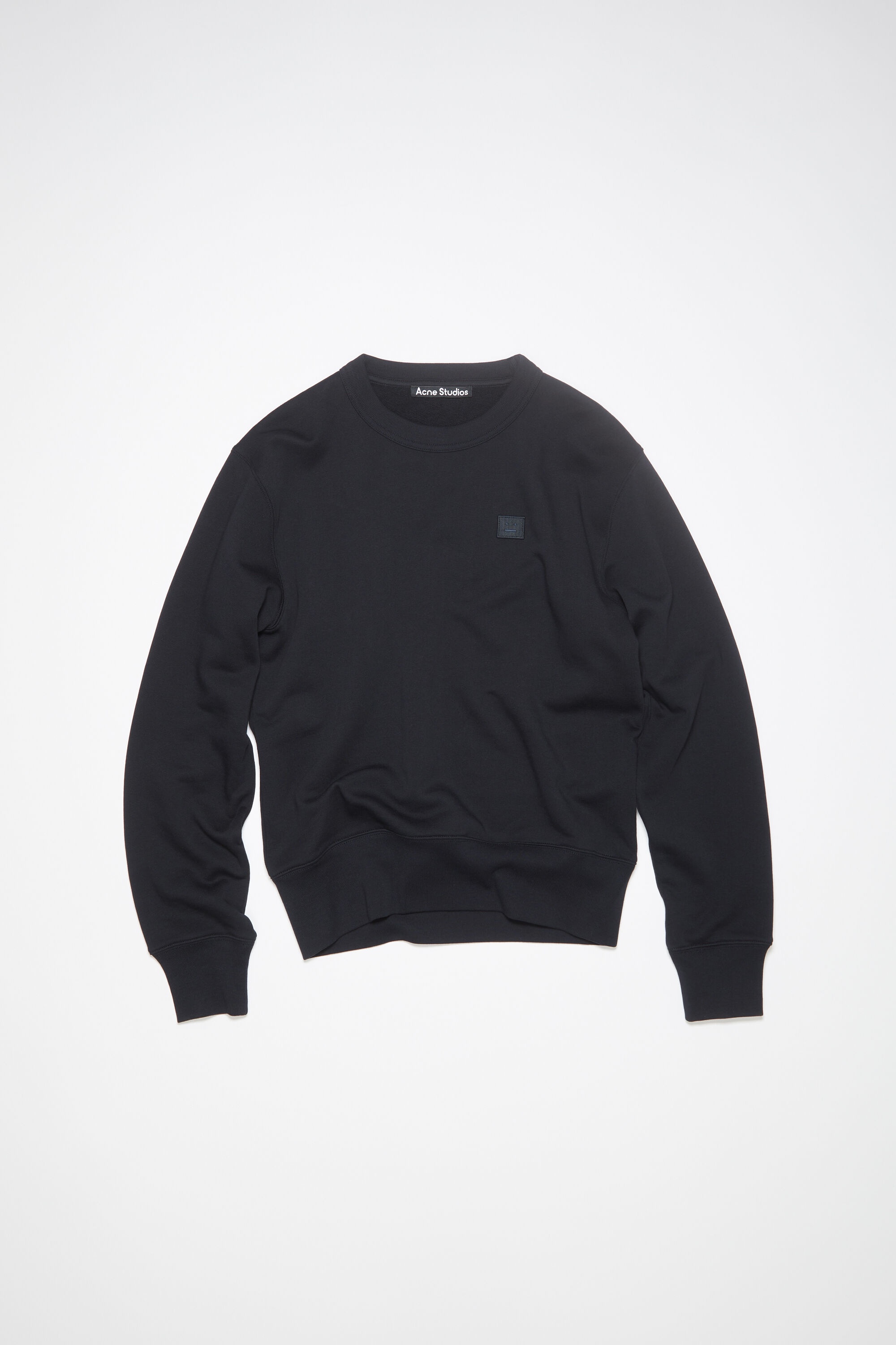 Crew neck sweater - Regular fit - Black - 5