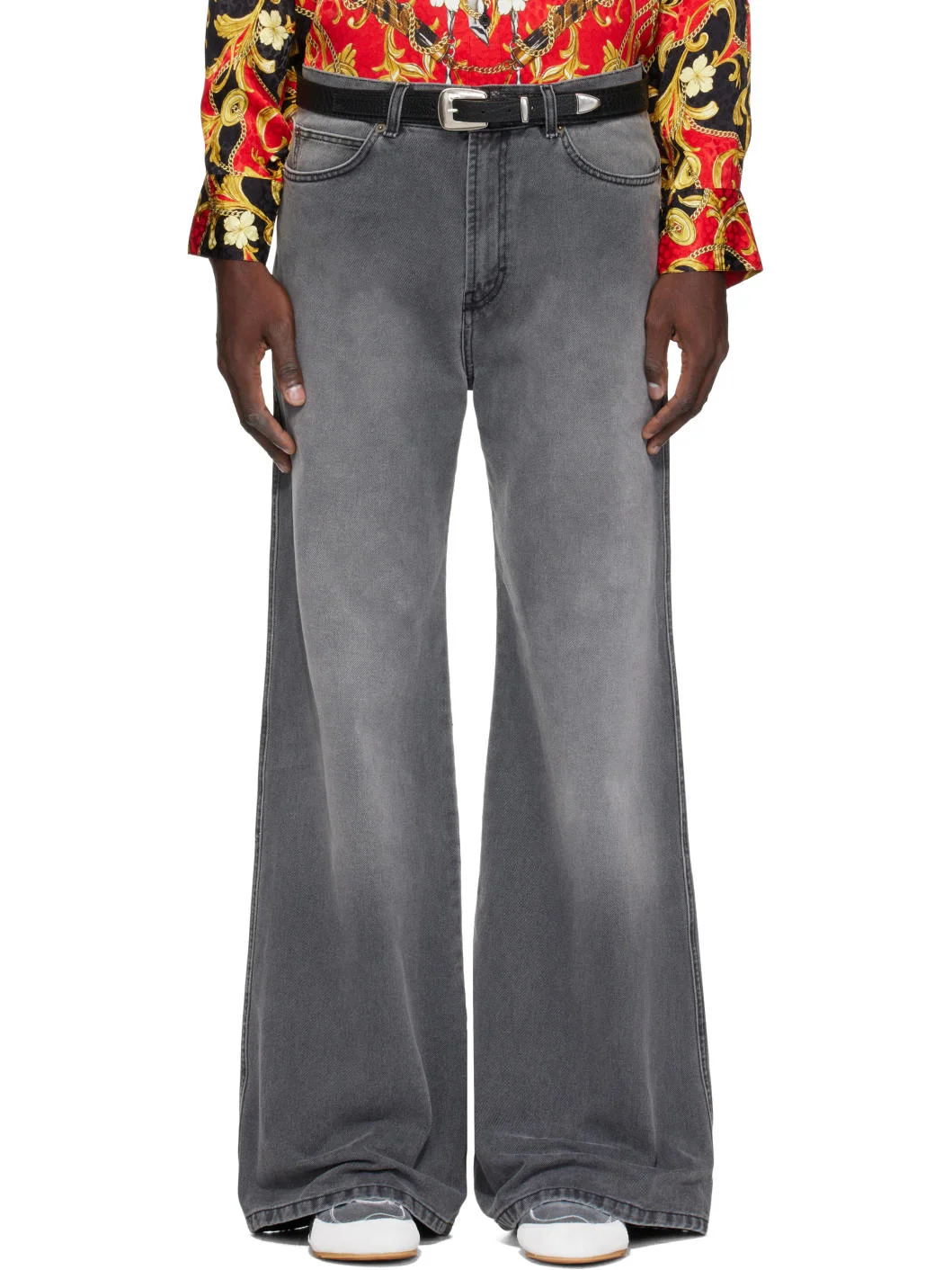 Gray Phat XL Jeans - 1