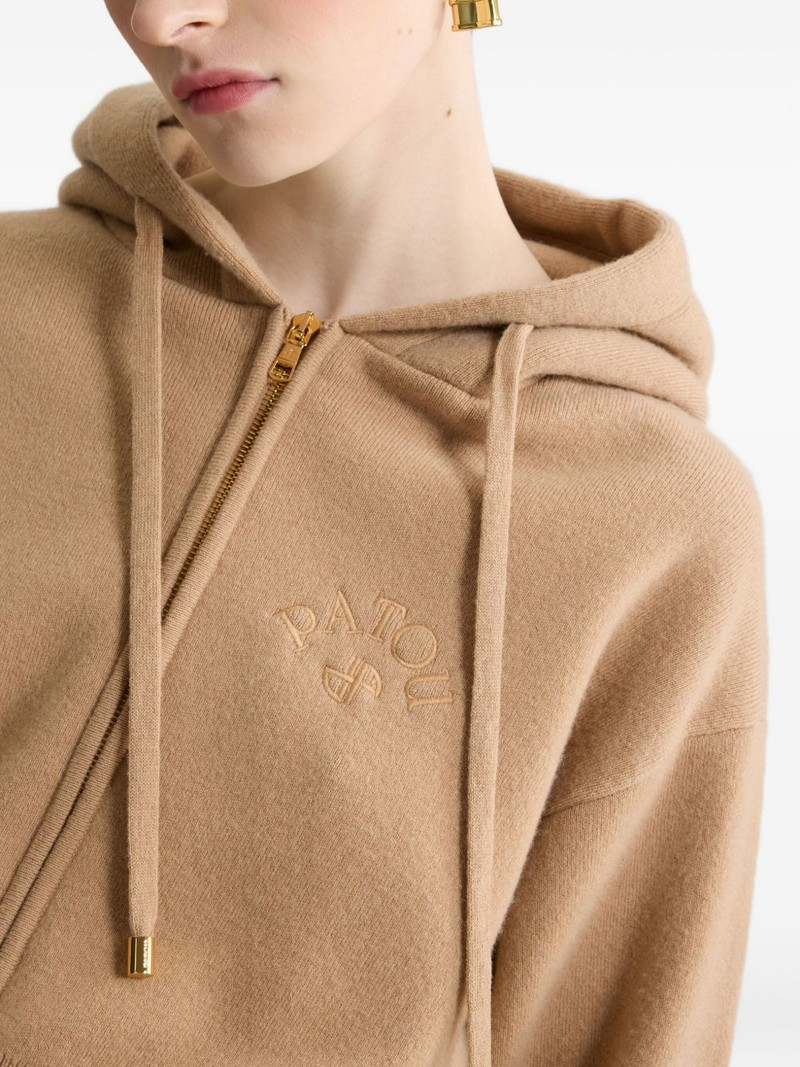 zip-up embroidered hoodie 5