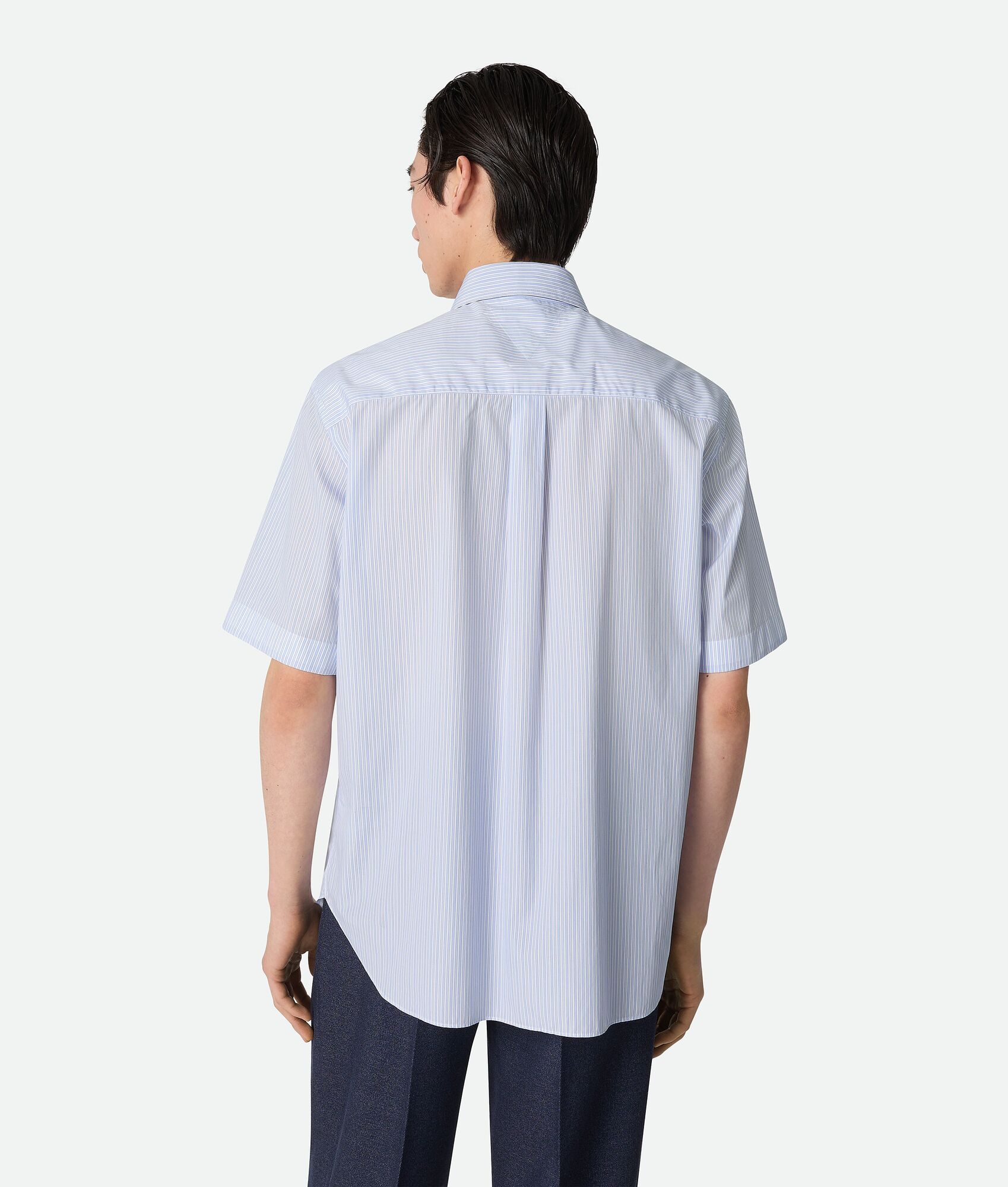 Stripe Cotton Poplin Shirt - 3