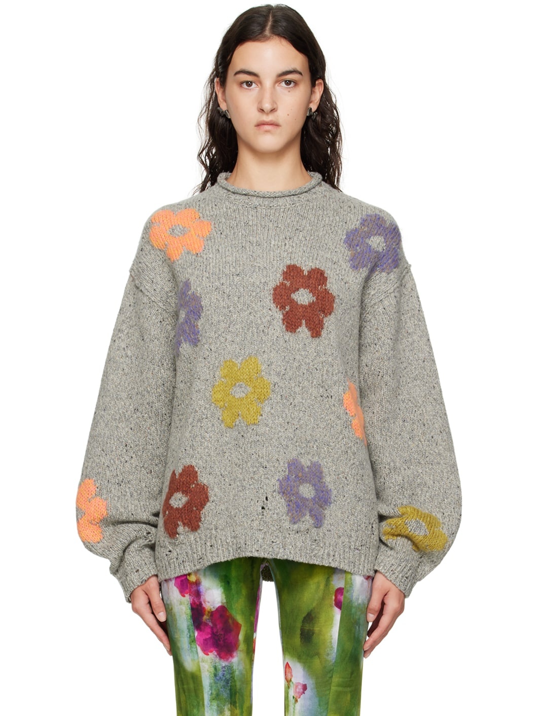 Acne Studios Jacquard Logo Jumper