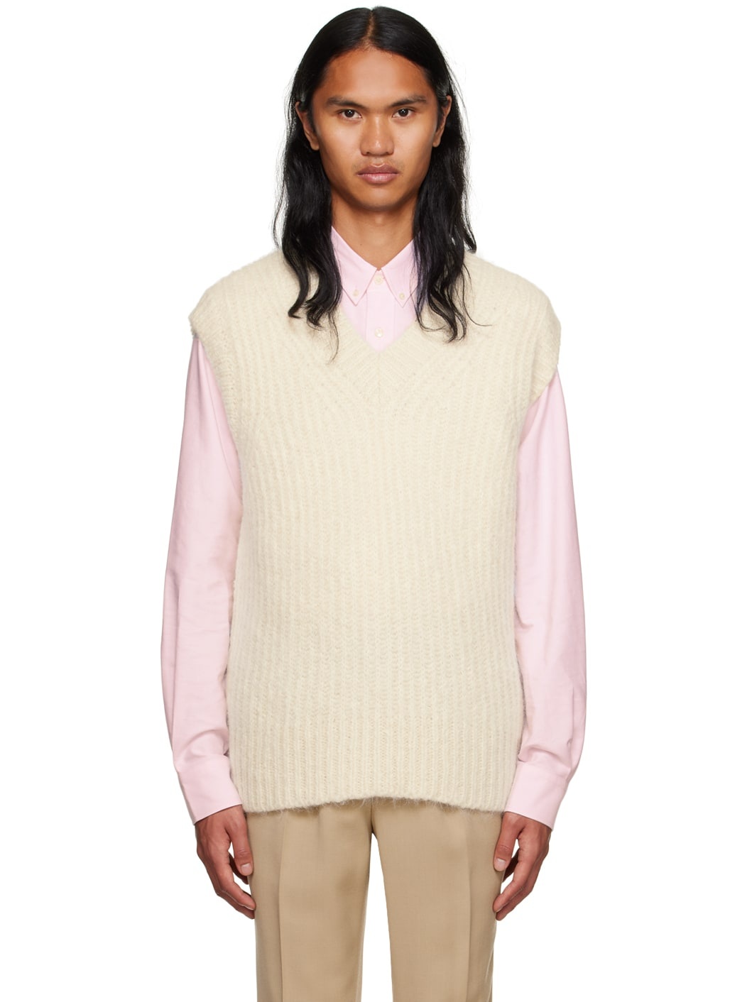 Off-White Chunky Vest - 1