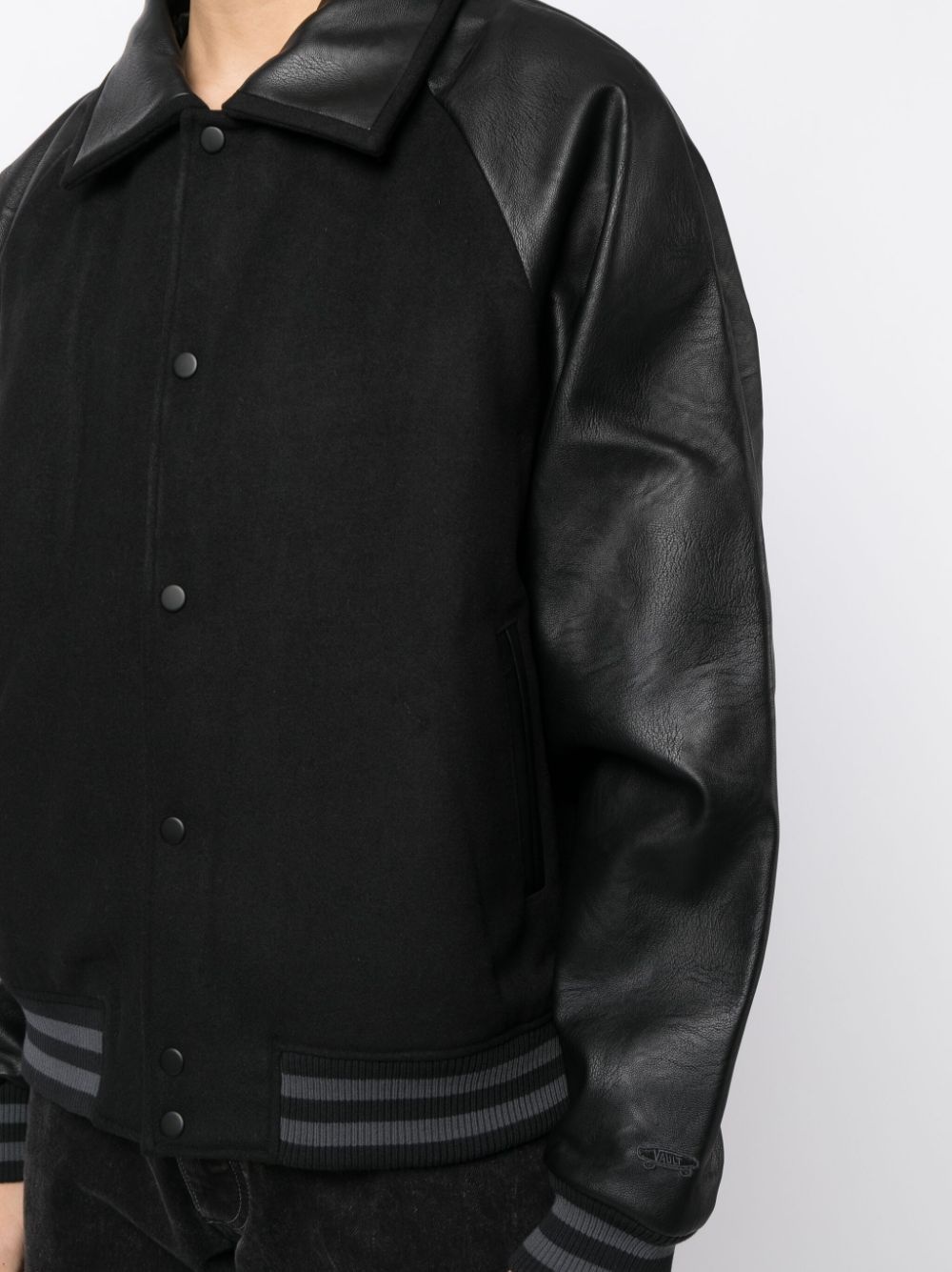 X Goodfight Lettermans panelled bomber jacket - 6