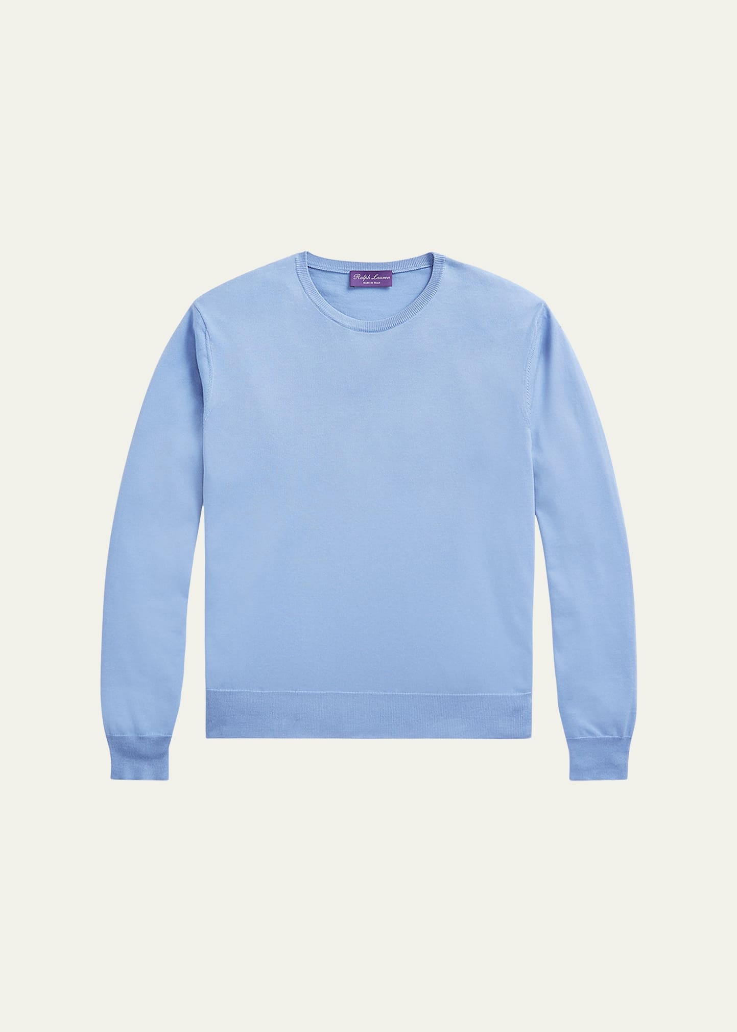 Men's Cotton Crewneck Sweater - 1