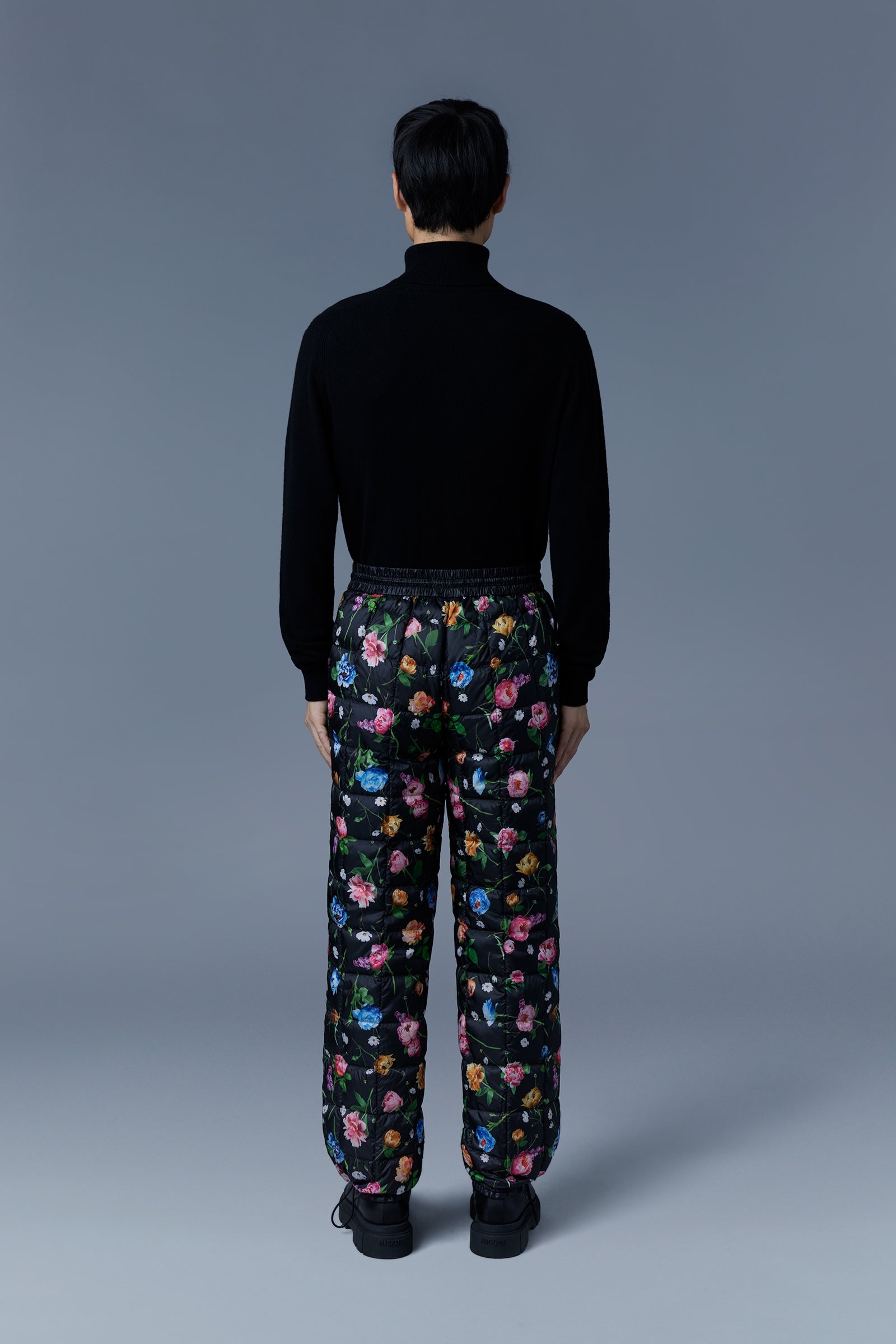 AERYN recycled light down floral sweatpants - 4