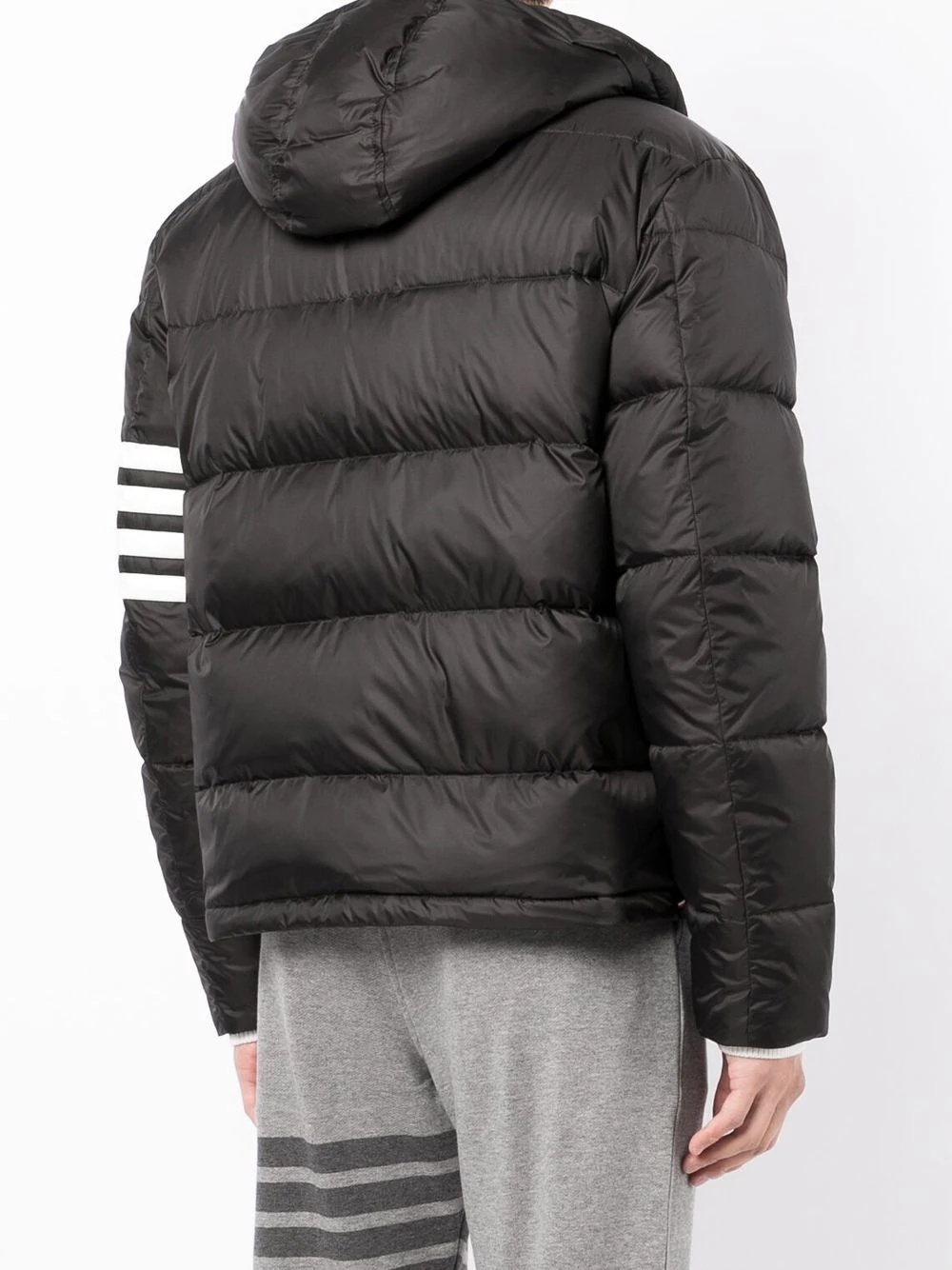 4-Bar Stripe padded jacket - 4