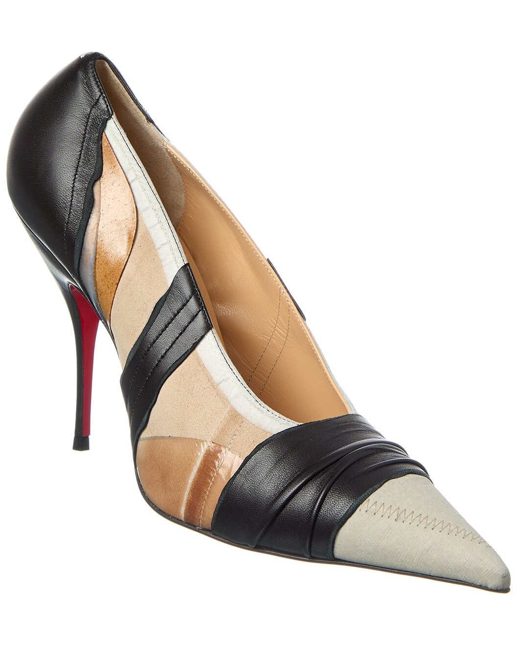 Christian Louboutin x Maison Margiela Martinloula 100 Leather Pump - 1