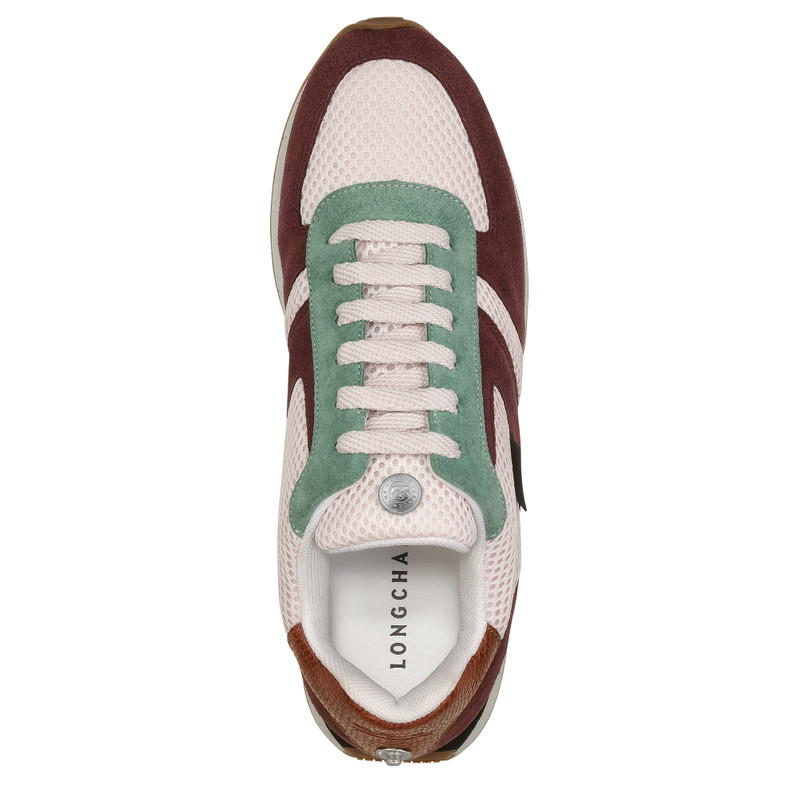 Le Pliage Green Sneakers Burgundy - Leather 4