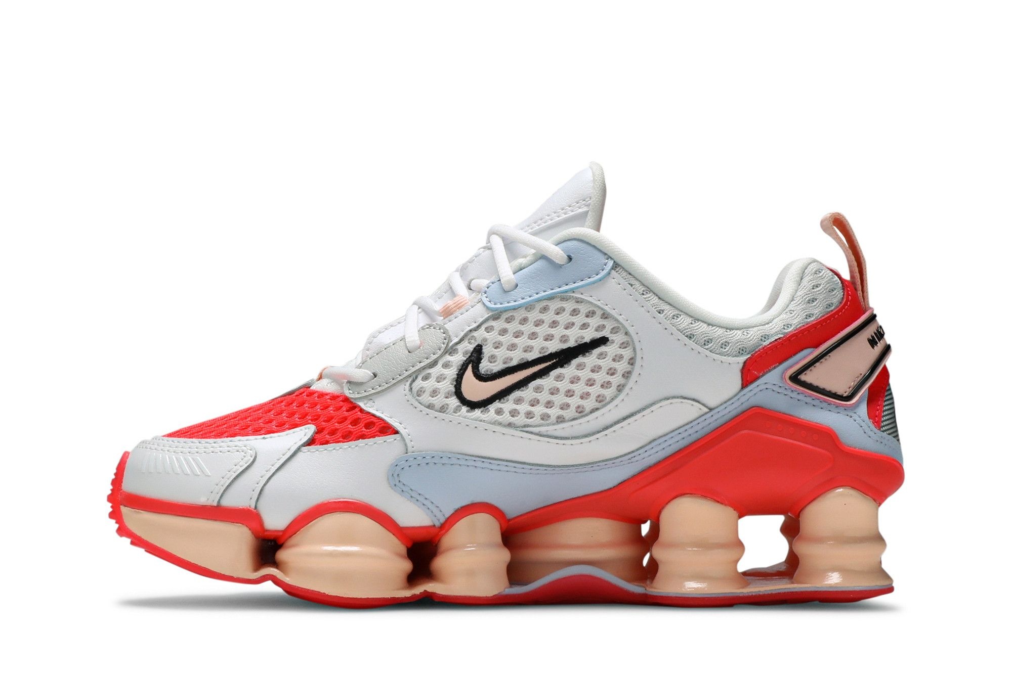 Wmns Shox TL Nova 'White Laser Crimson' - 3
