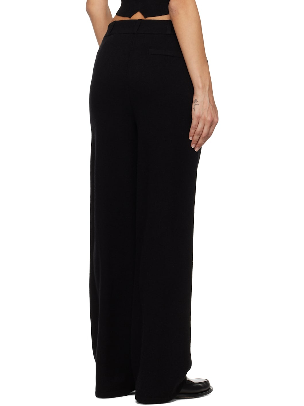 Black Tailored Trousers - 3