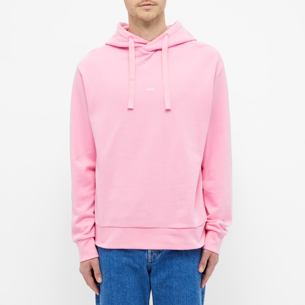 A.P.C. Larry Logo Hoody - 3