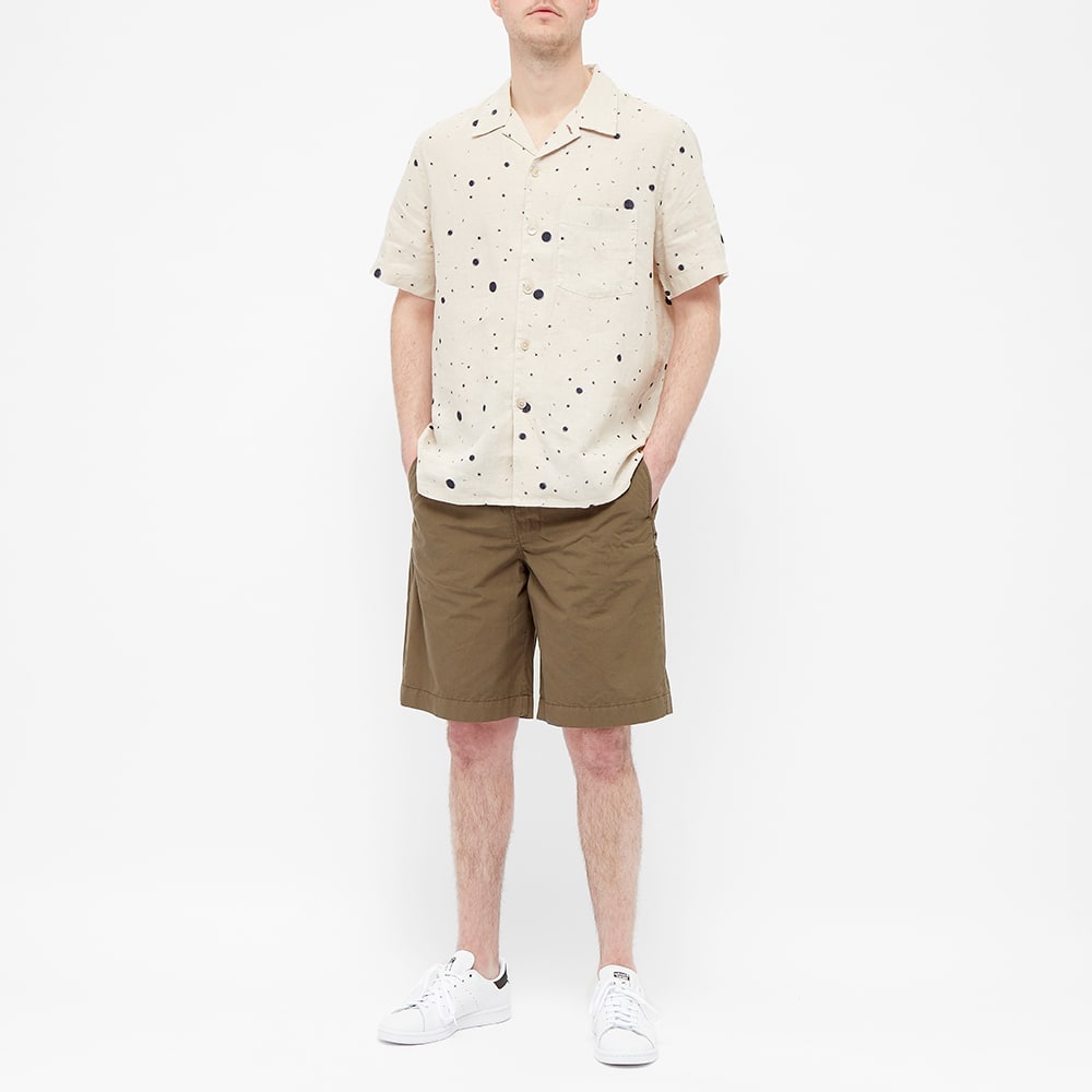 Paul Smith Spot Linen Vacation Shirt - 6