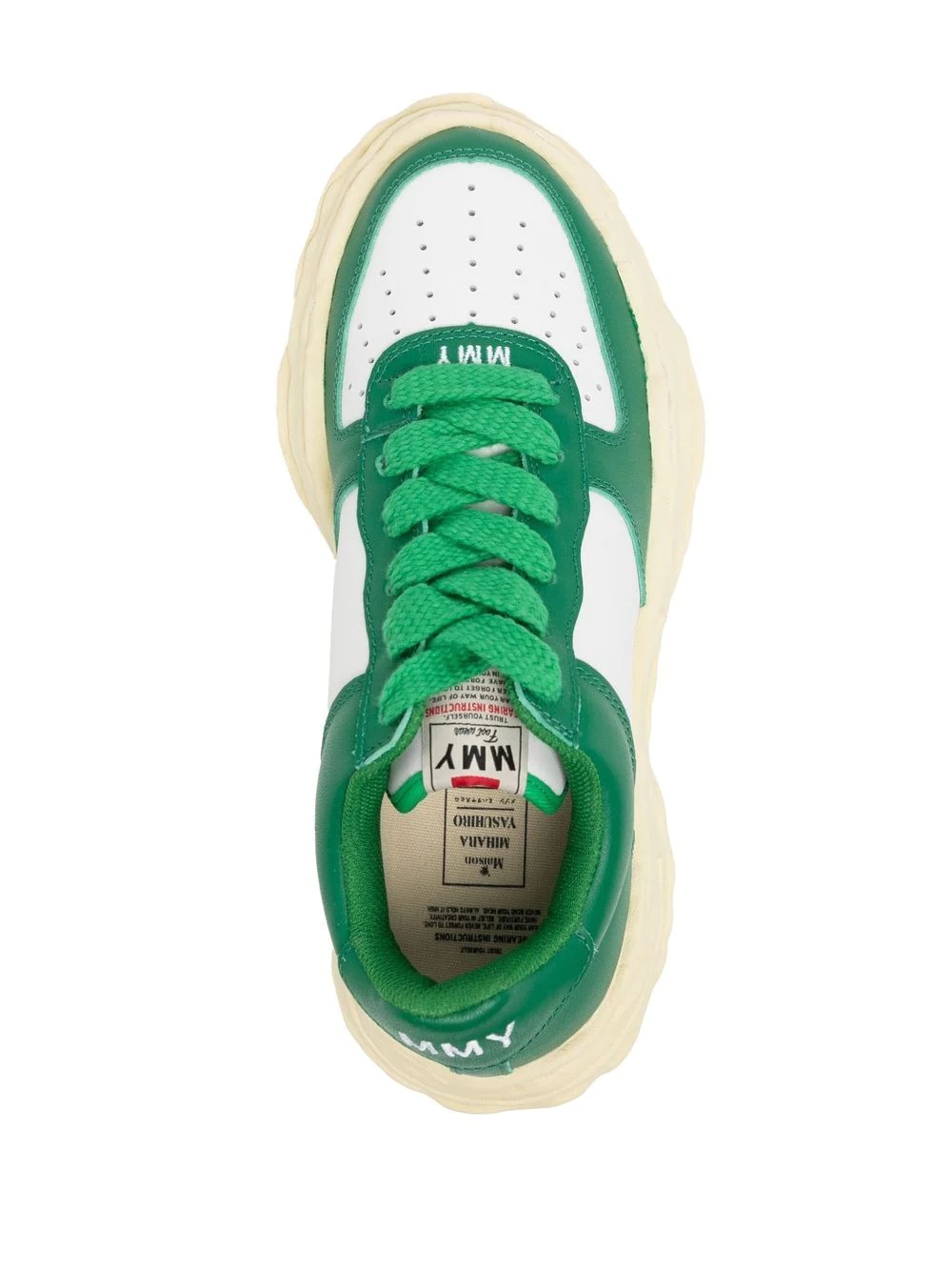 Wayne low-top leather sneakers - 4