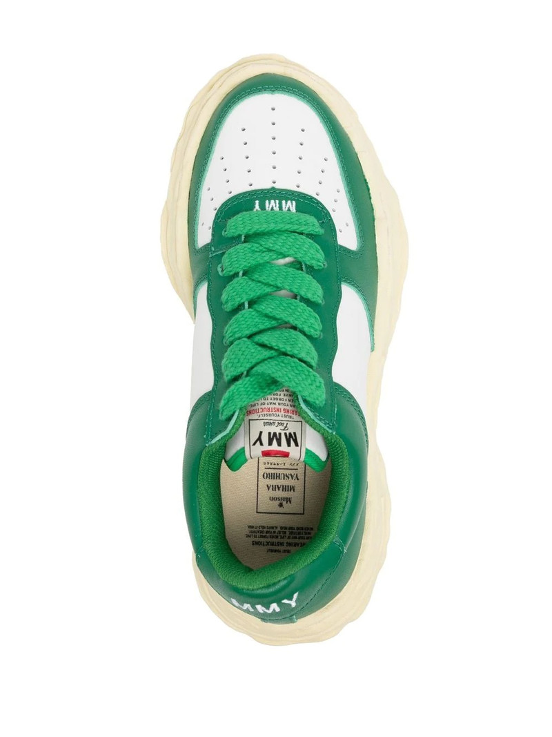 Wayne low-top leather sneakers 4