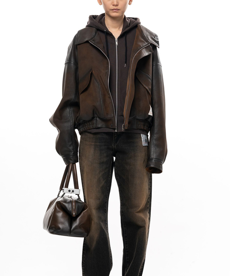 Shifted Layer Coated Jacket 8
