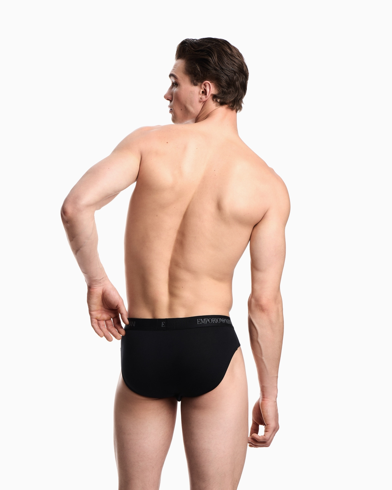 THREE-PACK OF PURE COTTON JERSEY BRIEFS - 3