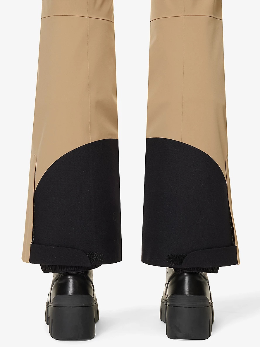 Straight-leg mid-rise stretch-woven ski trousers - 6