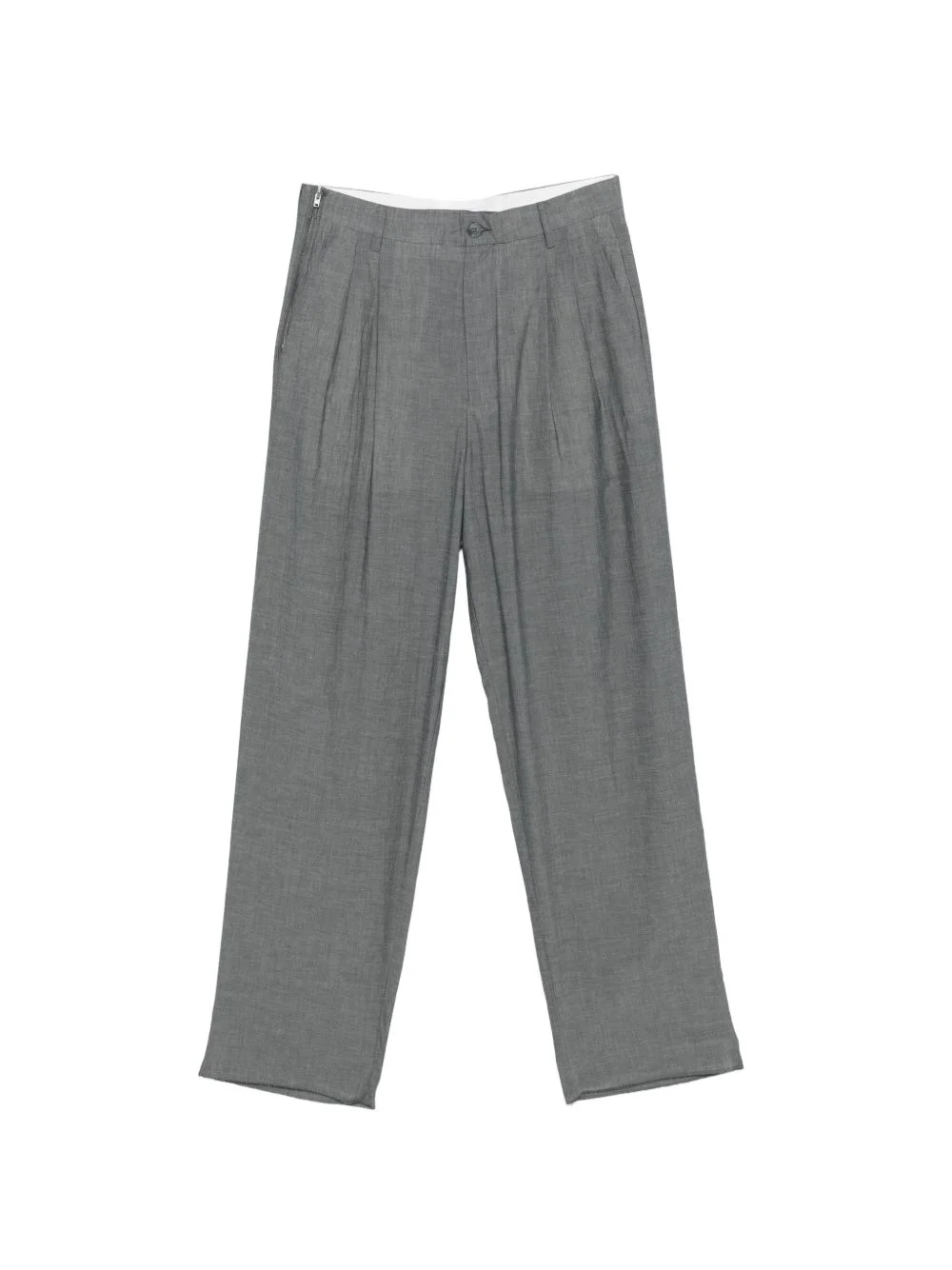 pleated trousers - 1