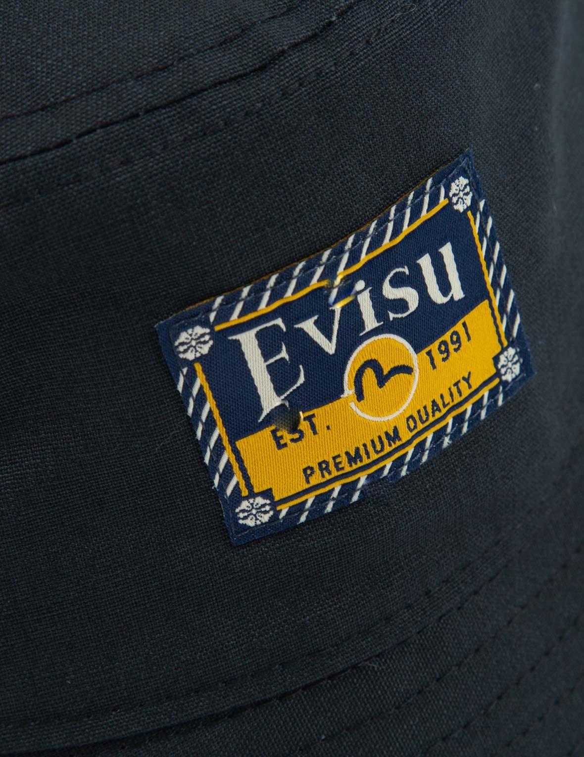 RETRO LOGO PRINT BUCKET HAT - 4