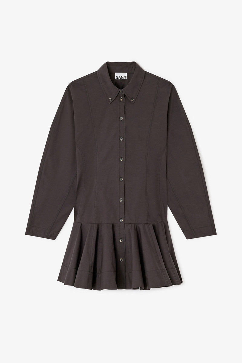 BLACK SHIRT DRESS 1