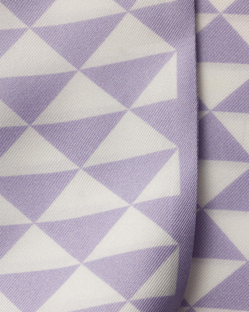 Prada Printed silk twill scarf outlook