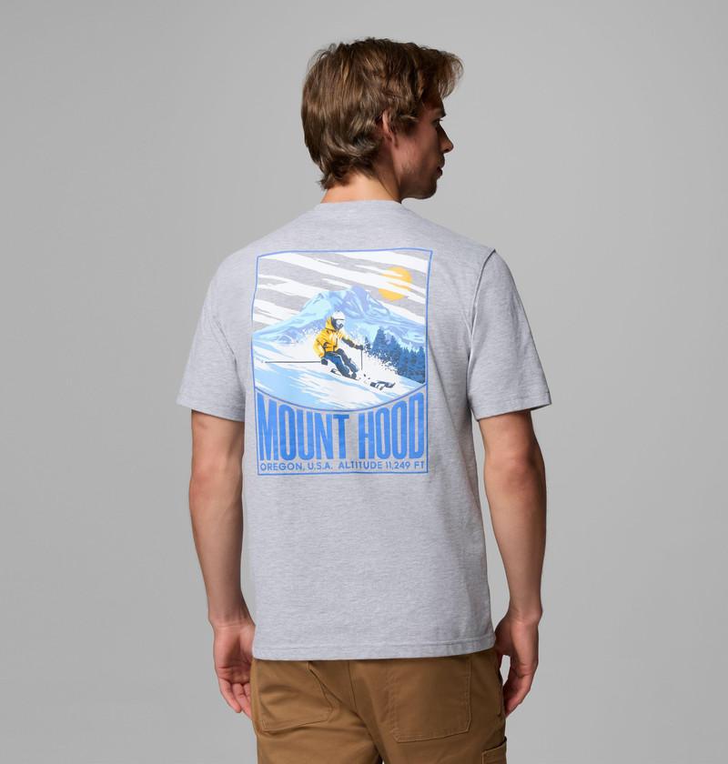 Men's Steep Mt Hood OR CSC Short Sleeve T-Shirt 1