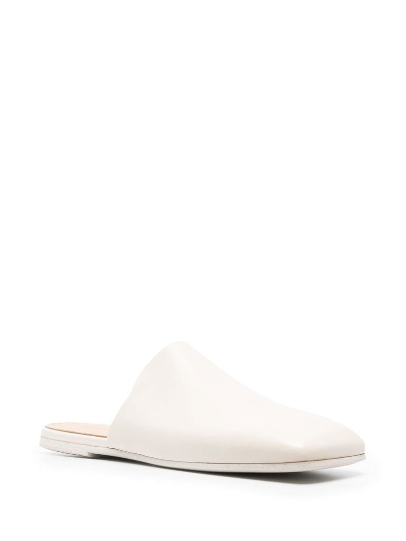Marsèll square-shape leather mules outlook