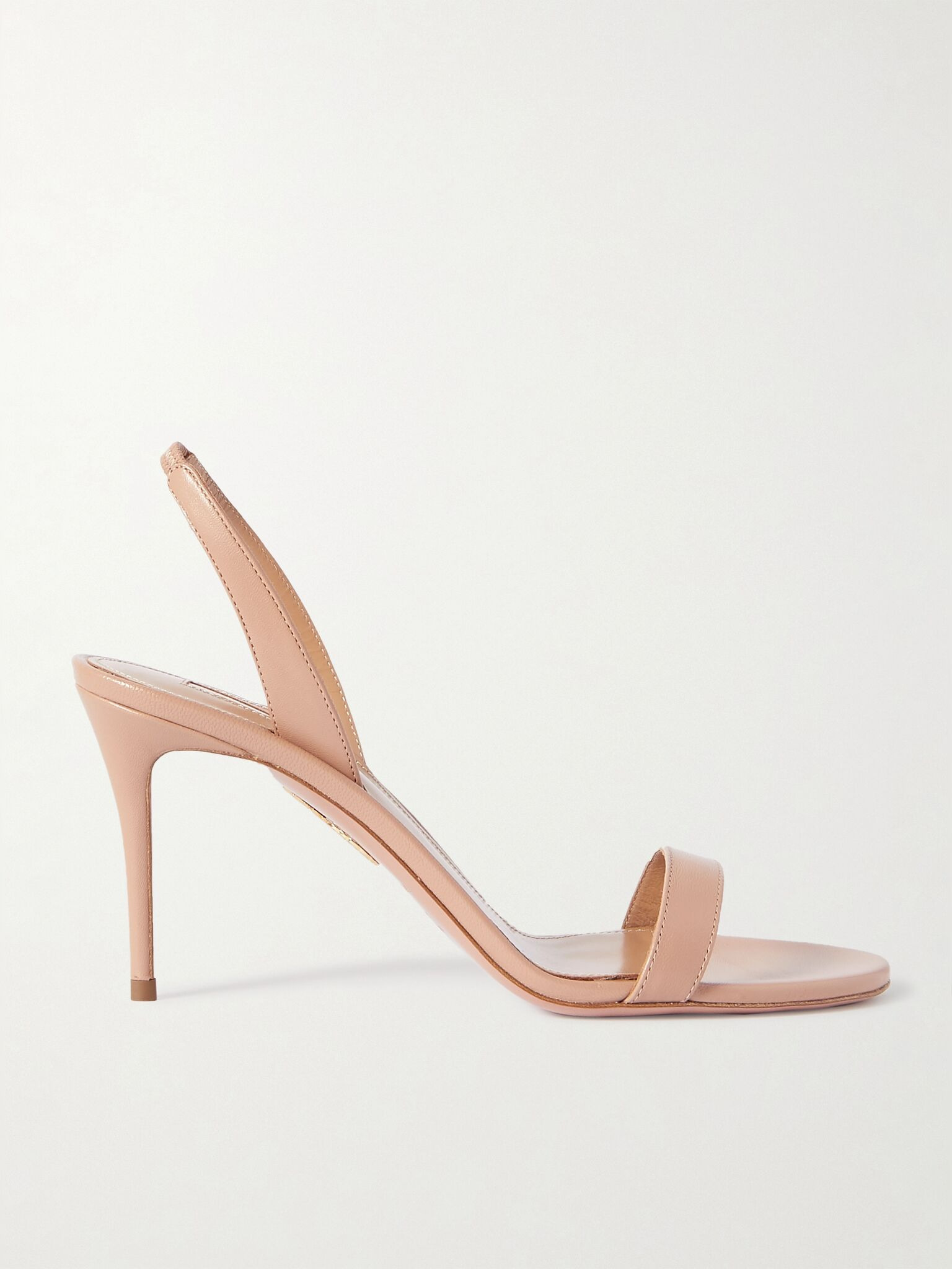 So Nude 85 leather slingback sandals Neutral - 1