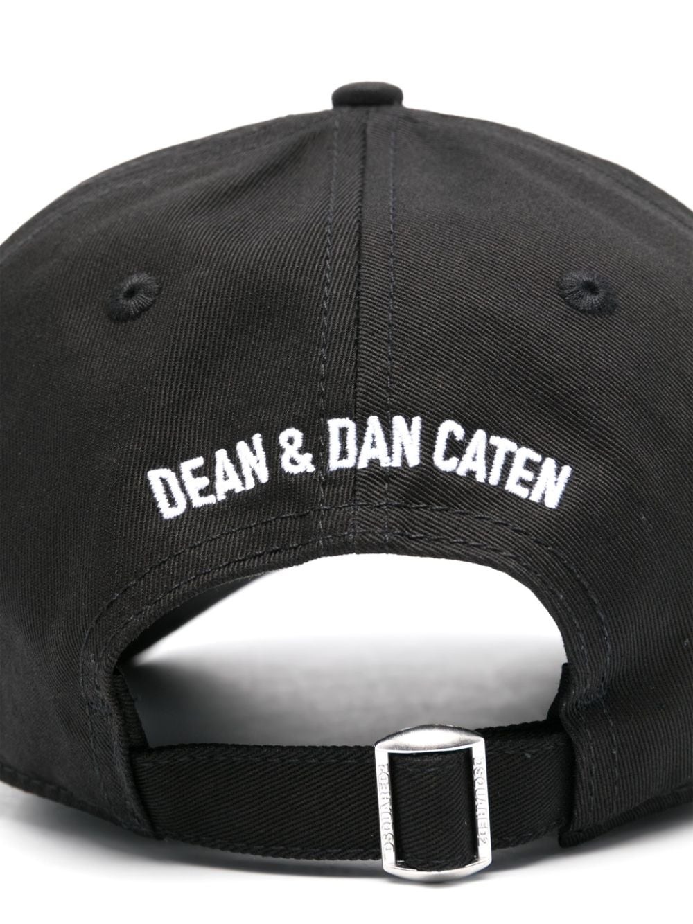 logo-print cotton cap - 2