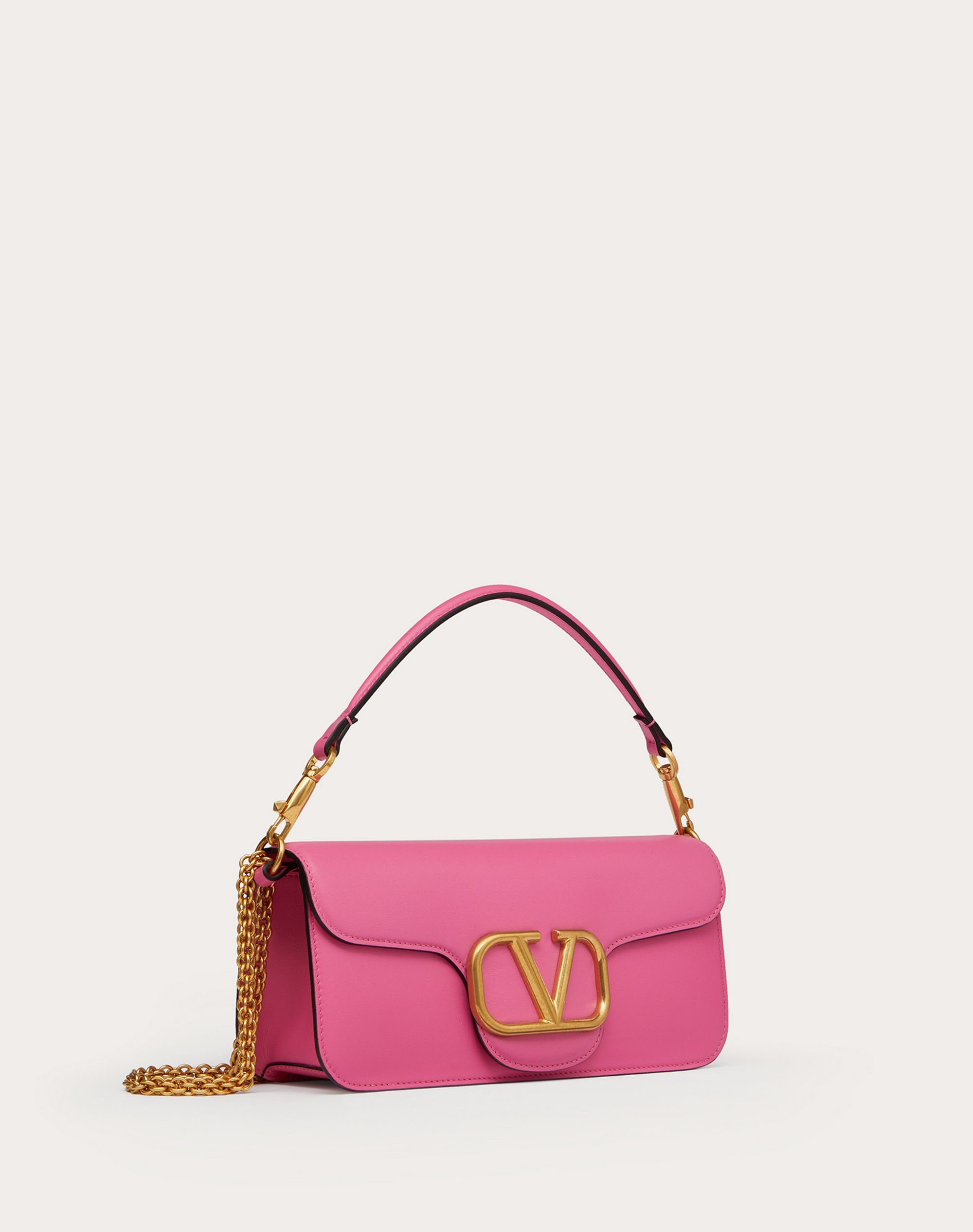 VLOGO SIGNATURE CALFSKIN SHOULDER BAG - 2