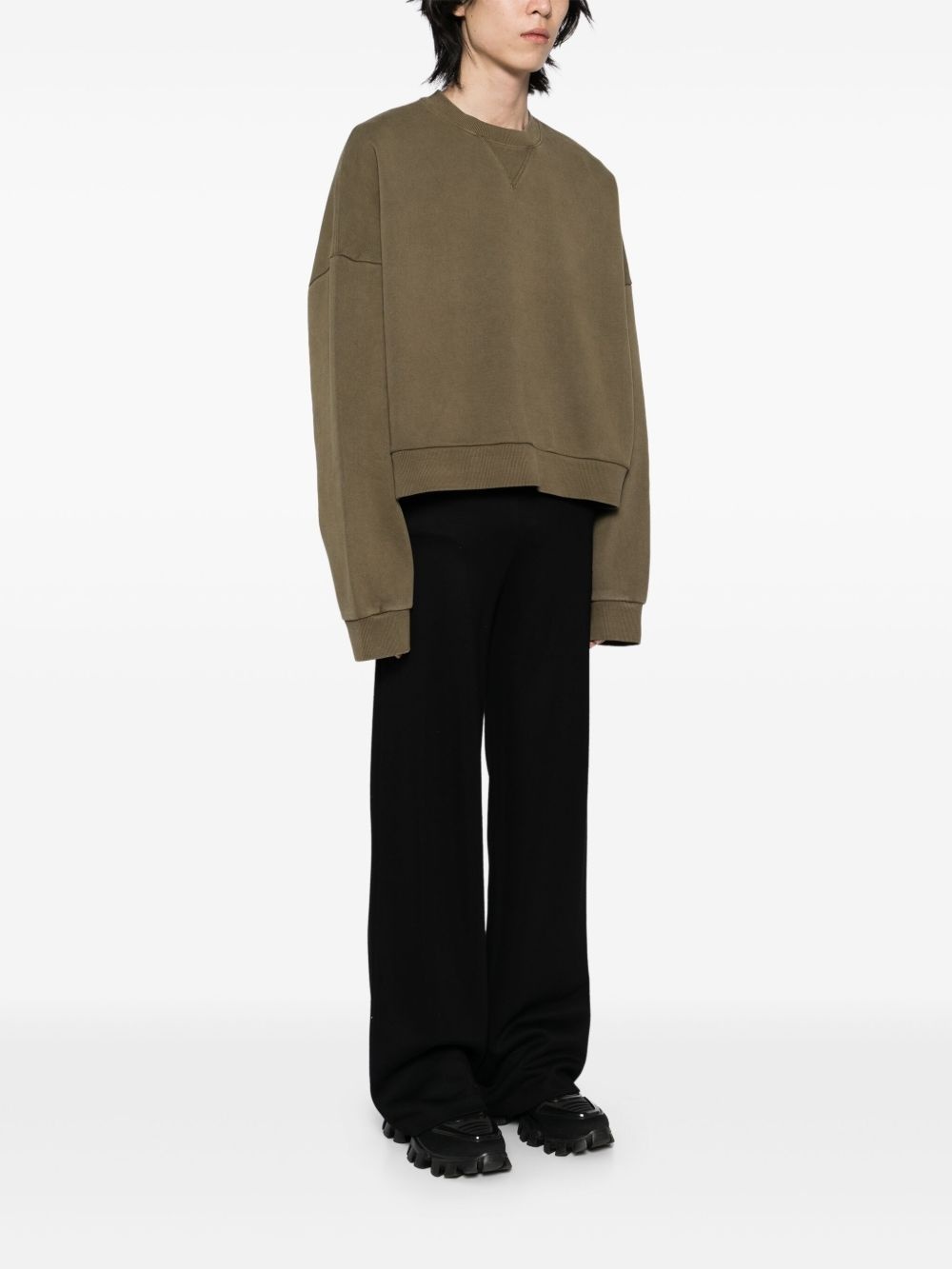 box crew neck sweatshirt - 4