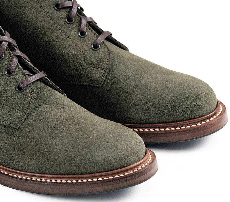 LK-022 Steadfast Chukka Boot Japanese Suede Olive - 8