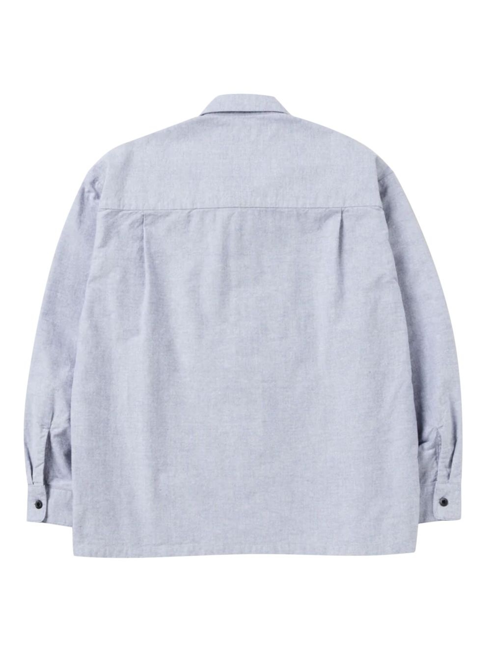 logo-embroidered shirt - 6