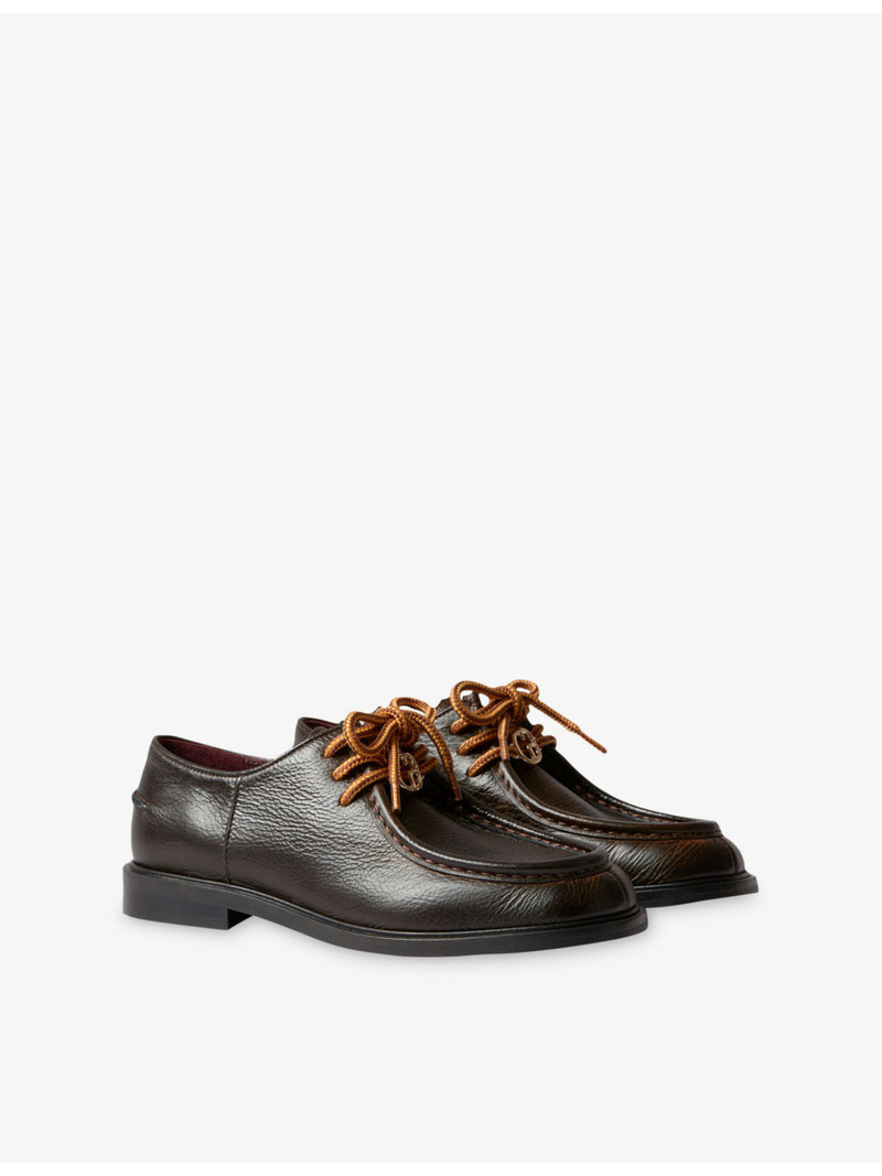 Claudie Pierlot Derby Leather Shoes outlook