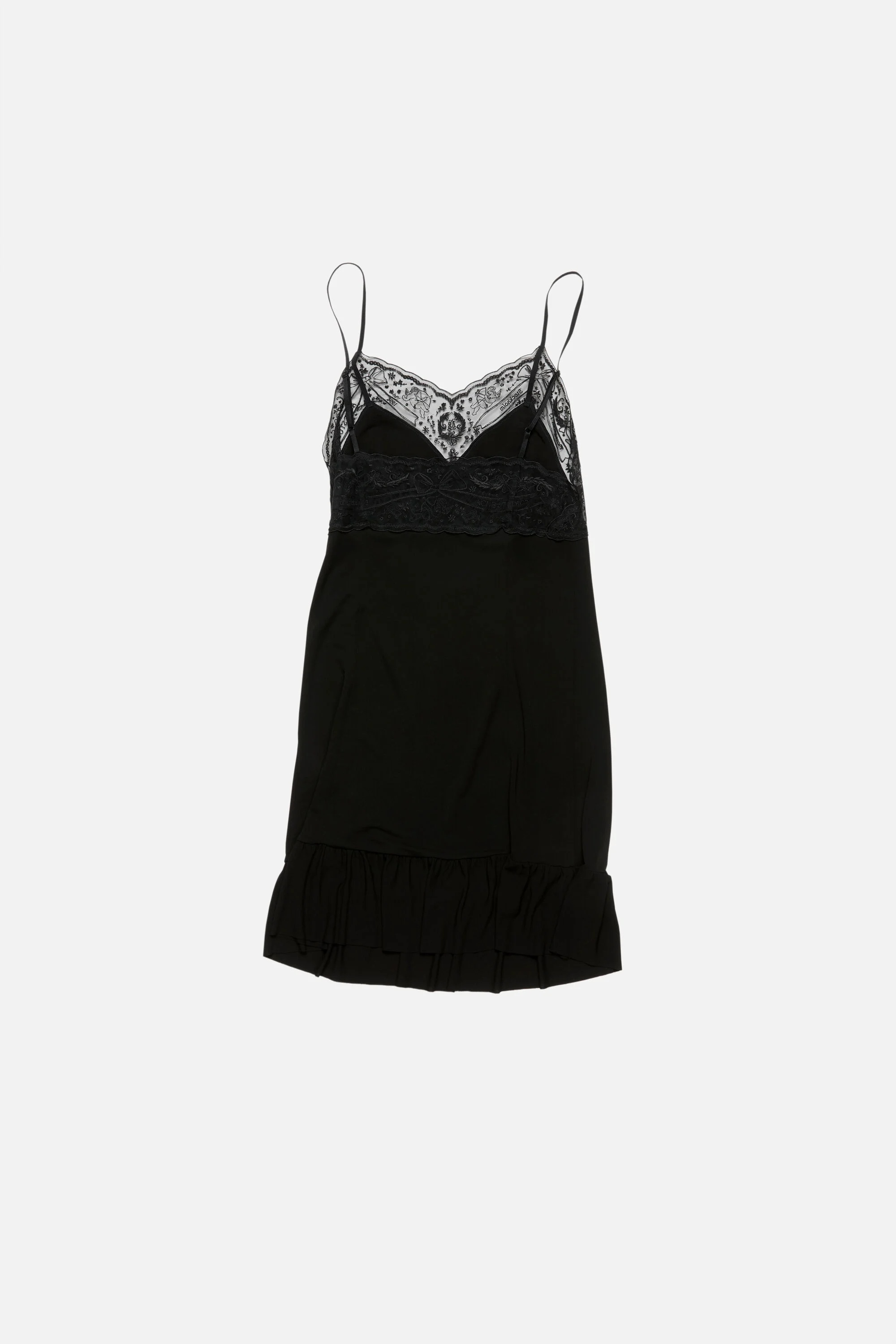 Strap dress - Black - 7