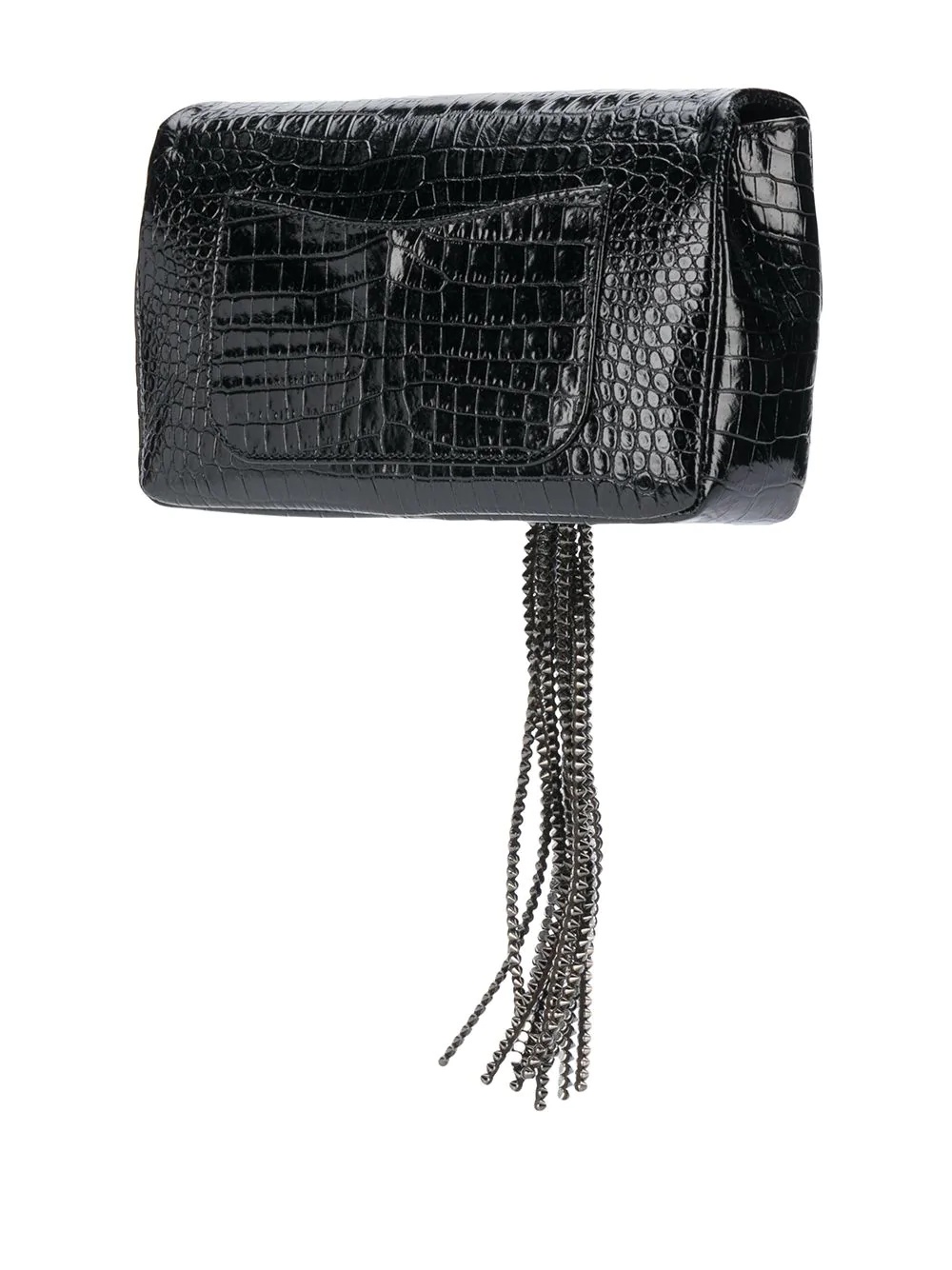 Skull detail embossed shoulder bag - 3