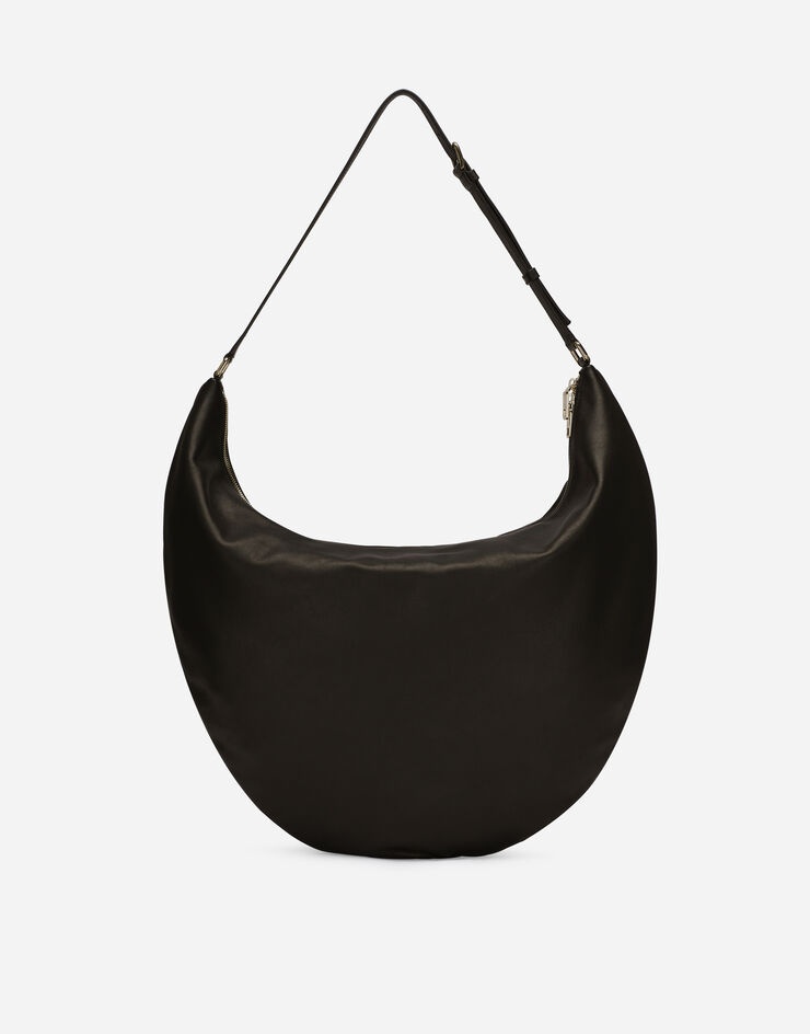 Calfskin half-moon hobo bag - 4