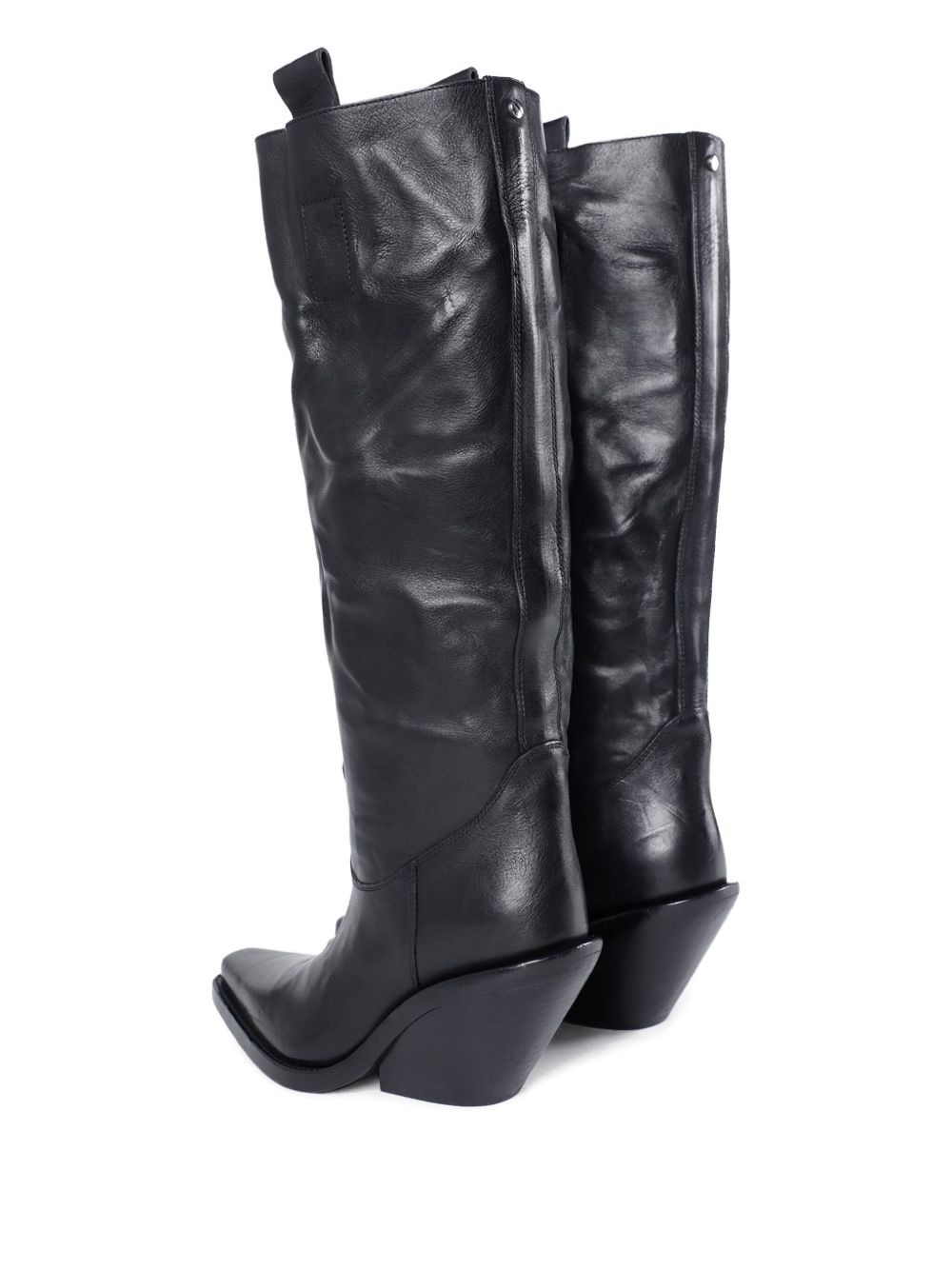 Lidar calf-leather cowboy boots - 4