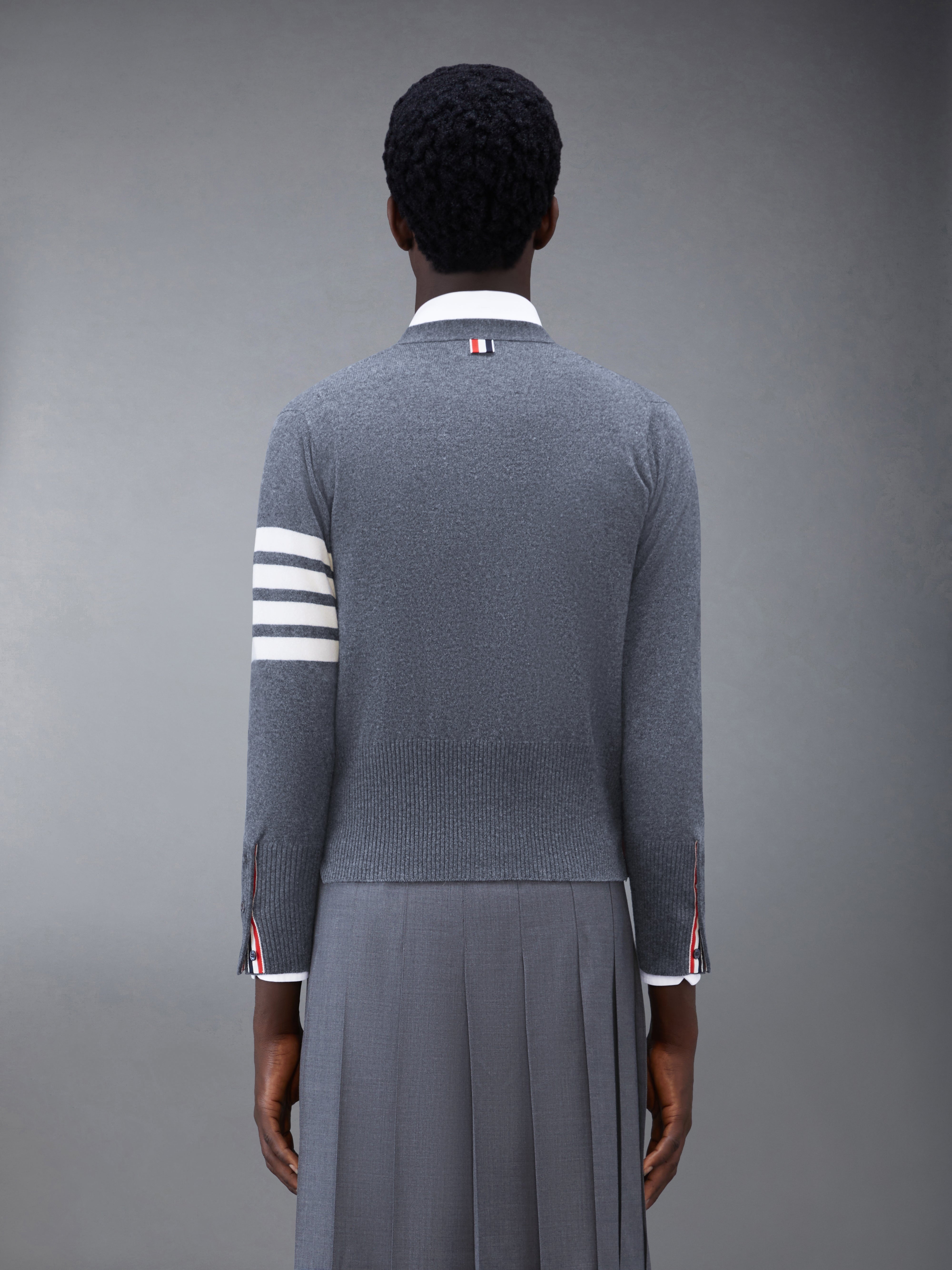 4-BAR CASHMERE CARDIGAN - 2