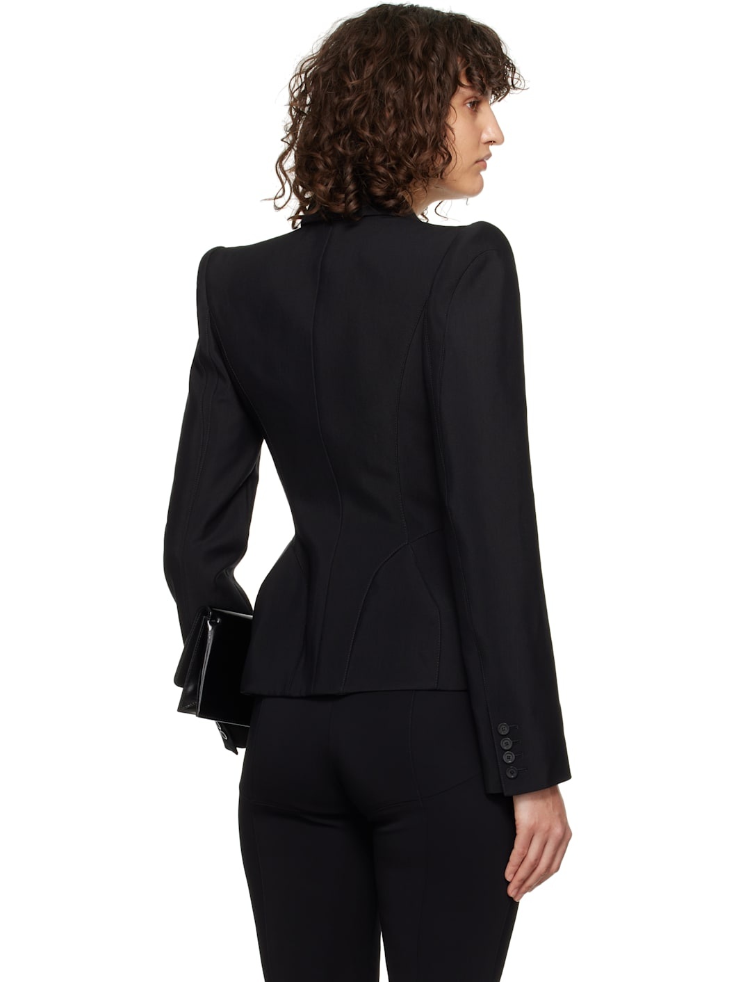Black Signature Blazer - 3