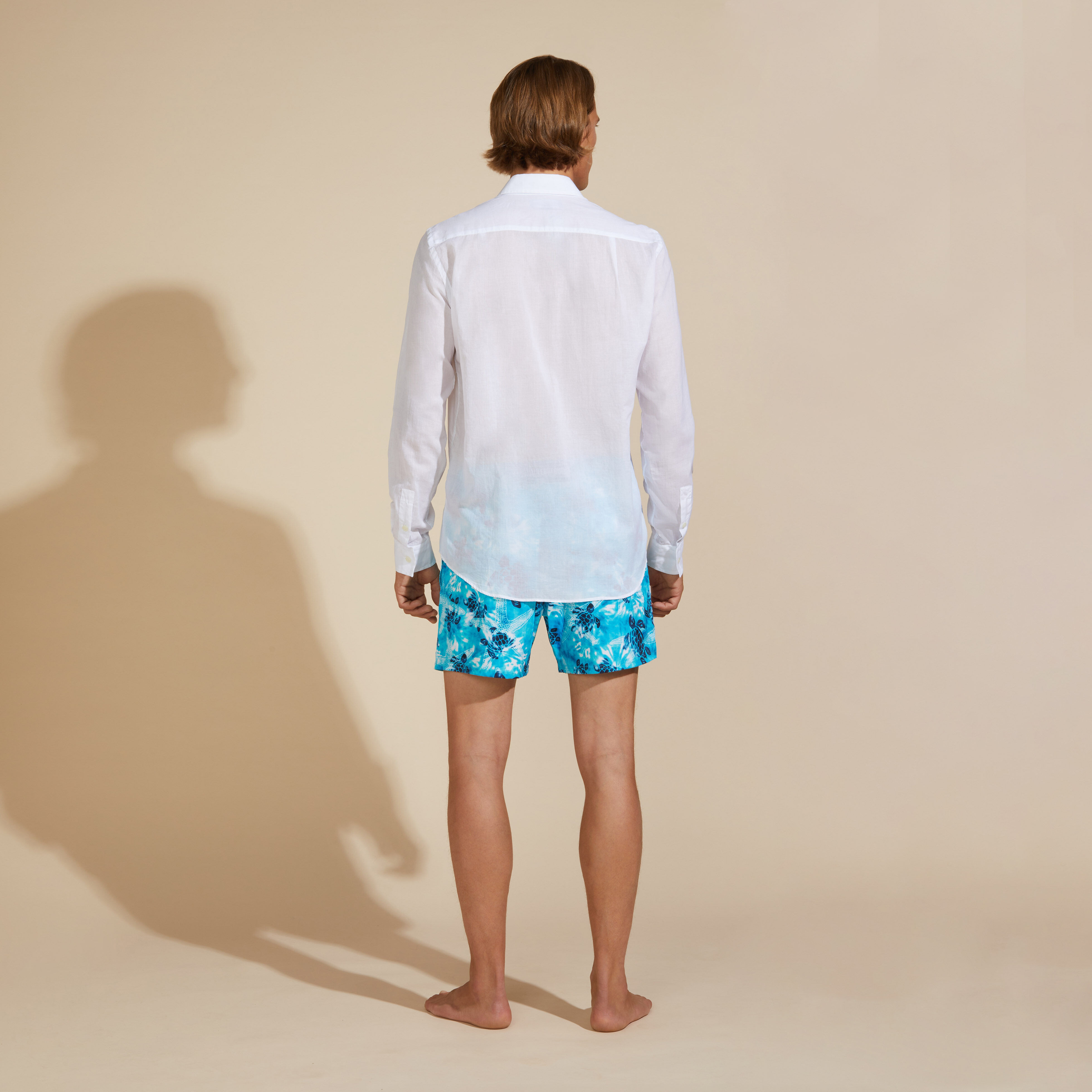 Unisex Cotton Voile Lightweight Shirt Solid - 4