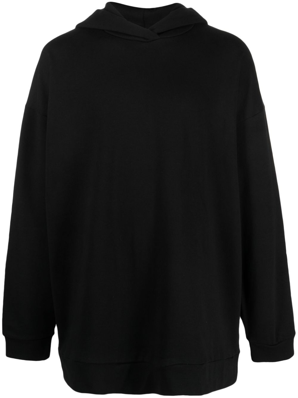 long-sleeved cotton hoodie - 1